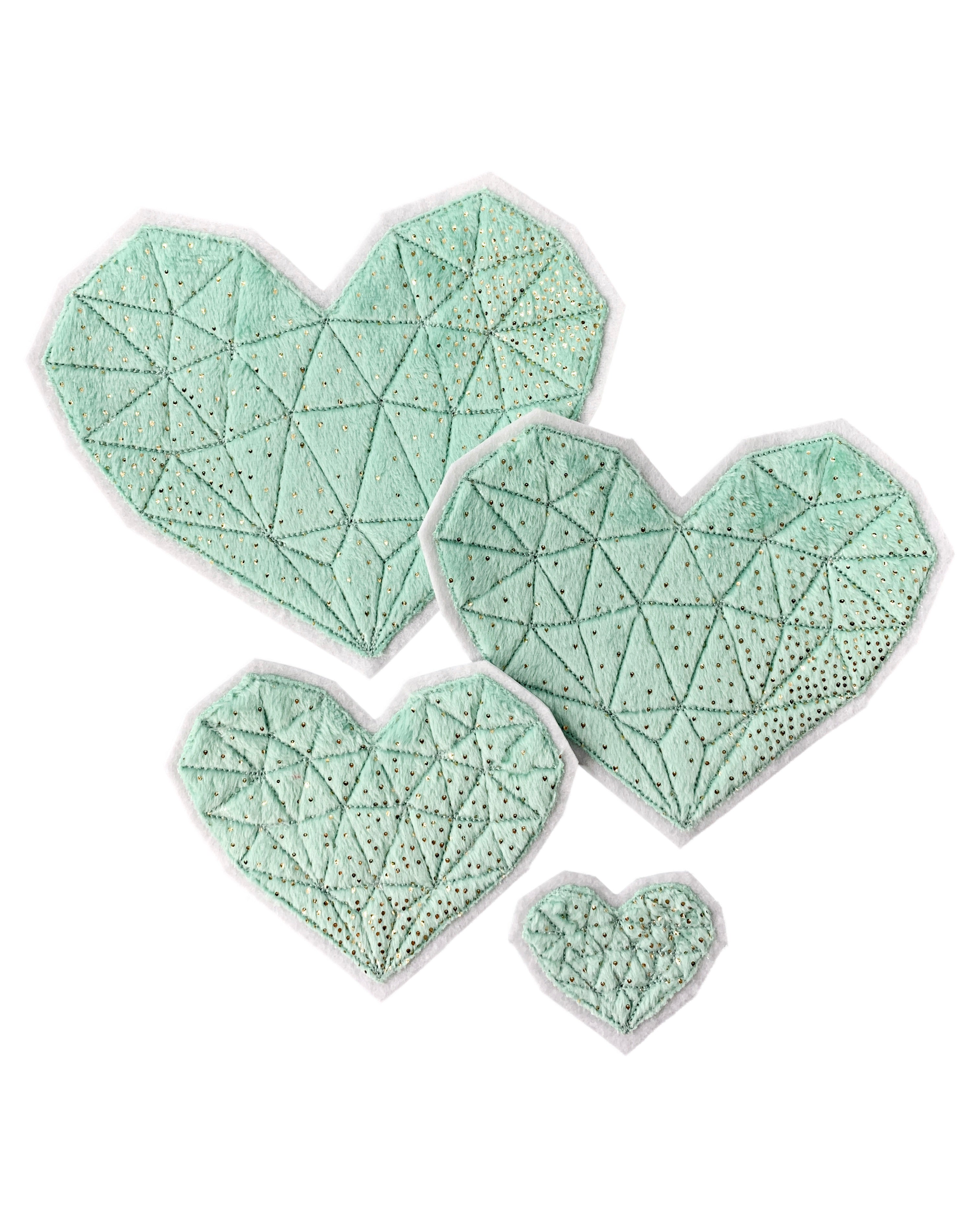 Applikation Geoherz "Gloria"