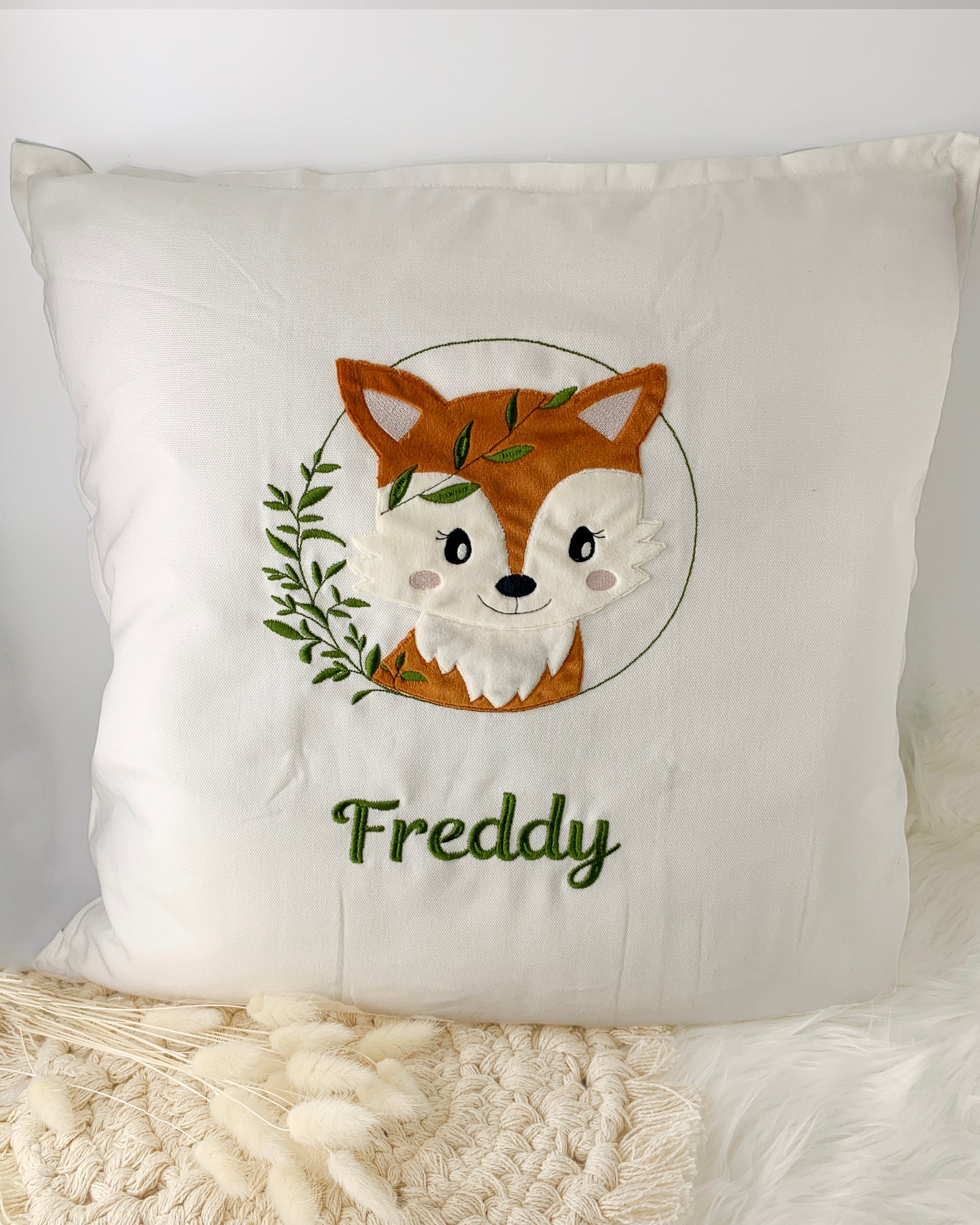 personalisiertes Geburtsgeschenk Kissen
