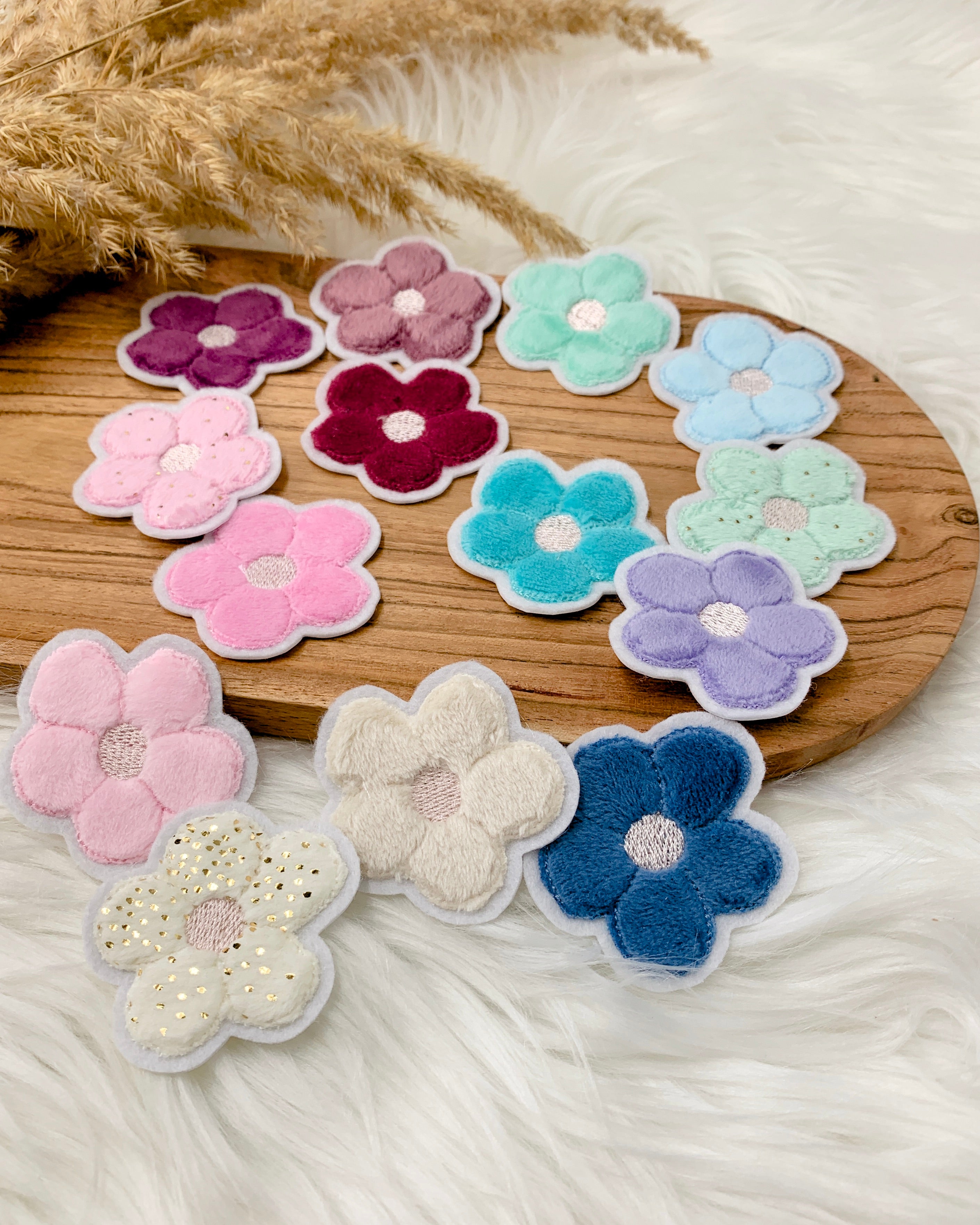 Mini Applikation Blume "Bella"