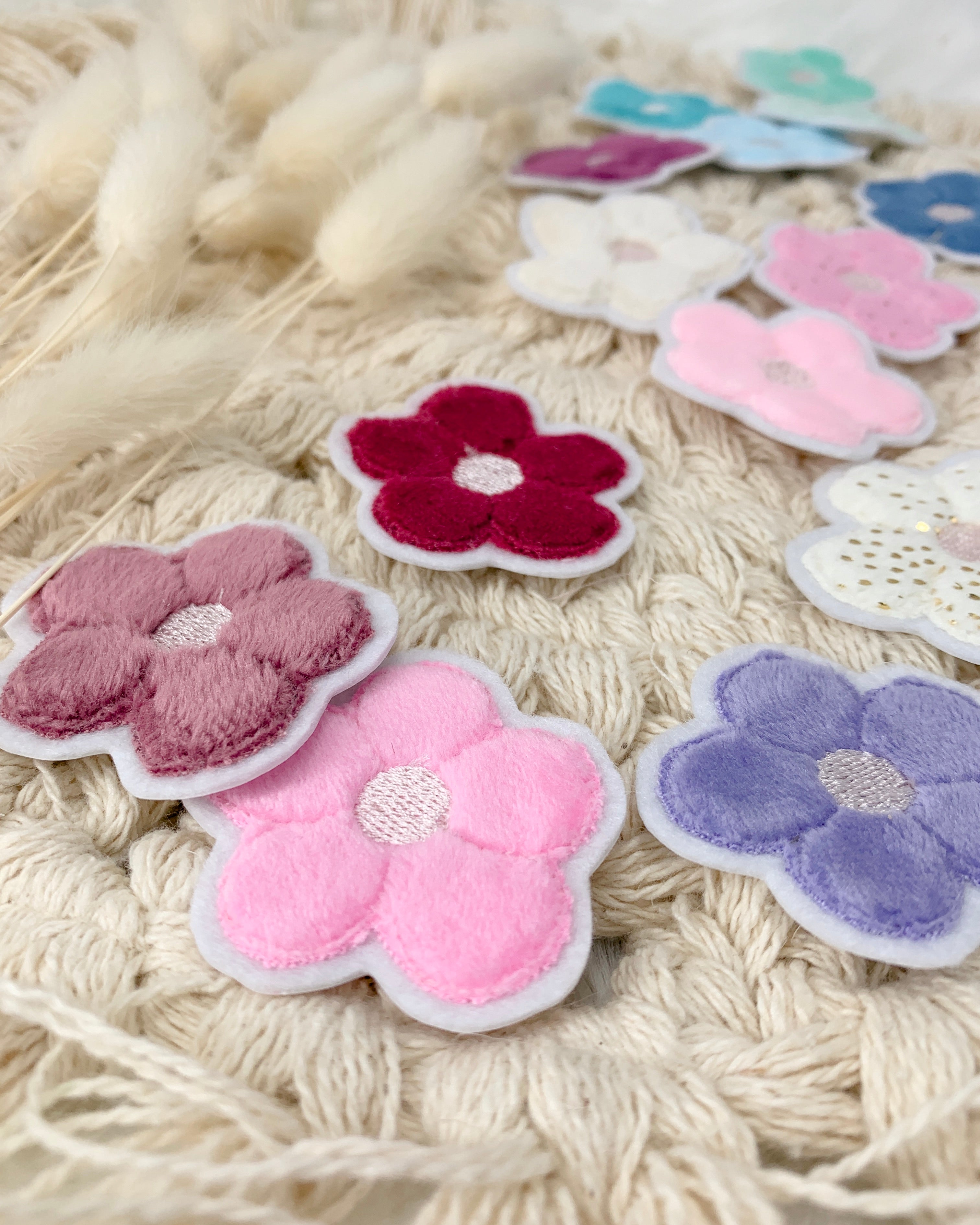 Mini Applikation Blume "Bella"