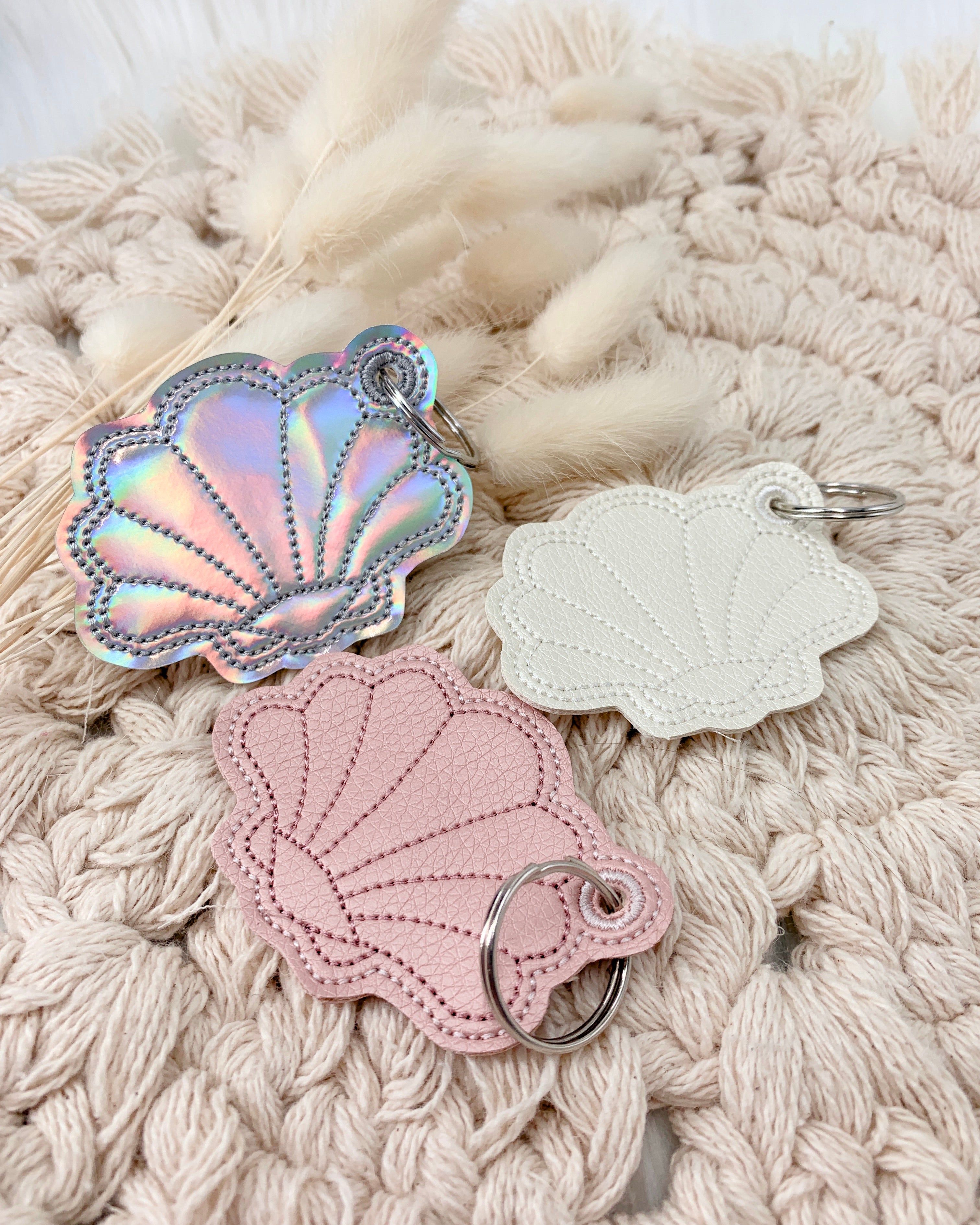 Schlüsselanhänger Muschel "Mia"