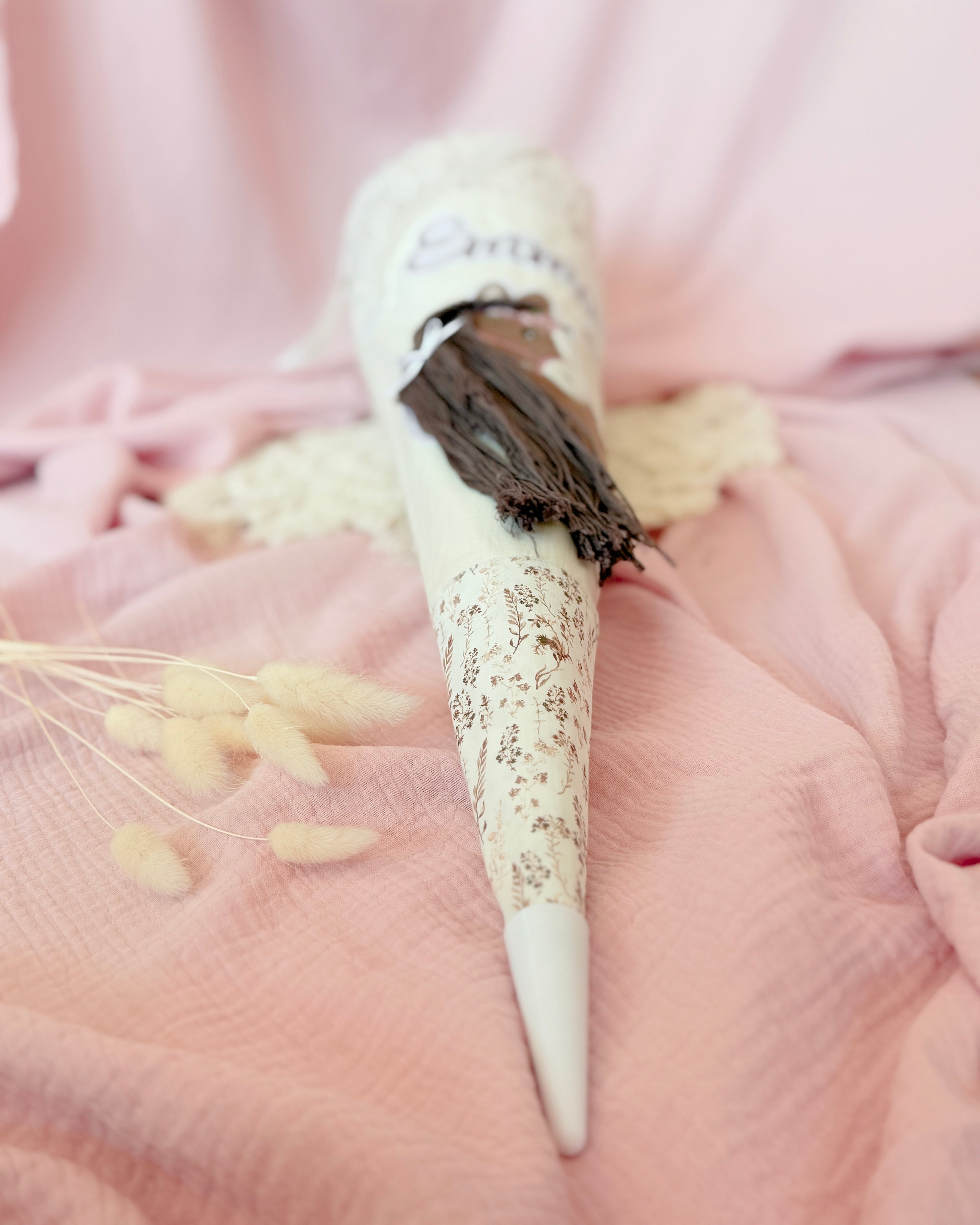 Spitze Weiß Schultüte