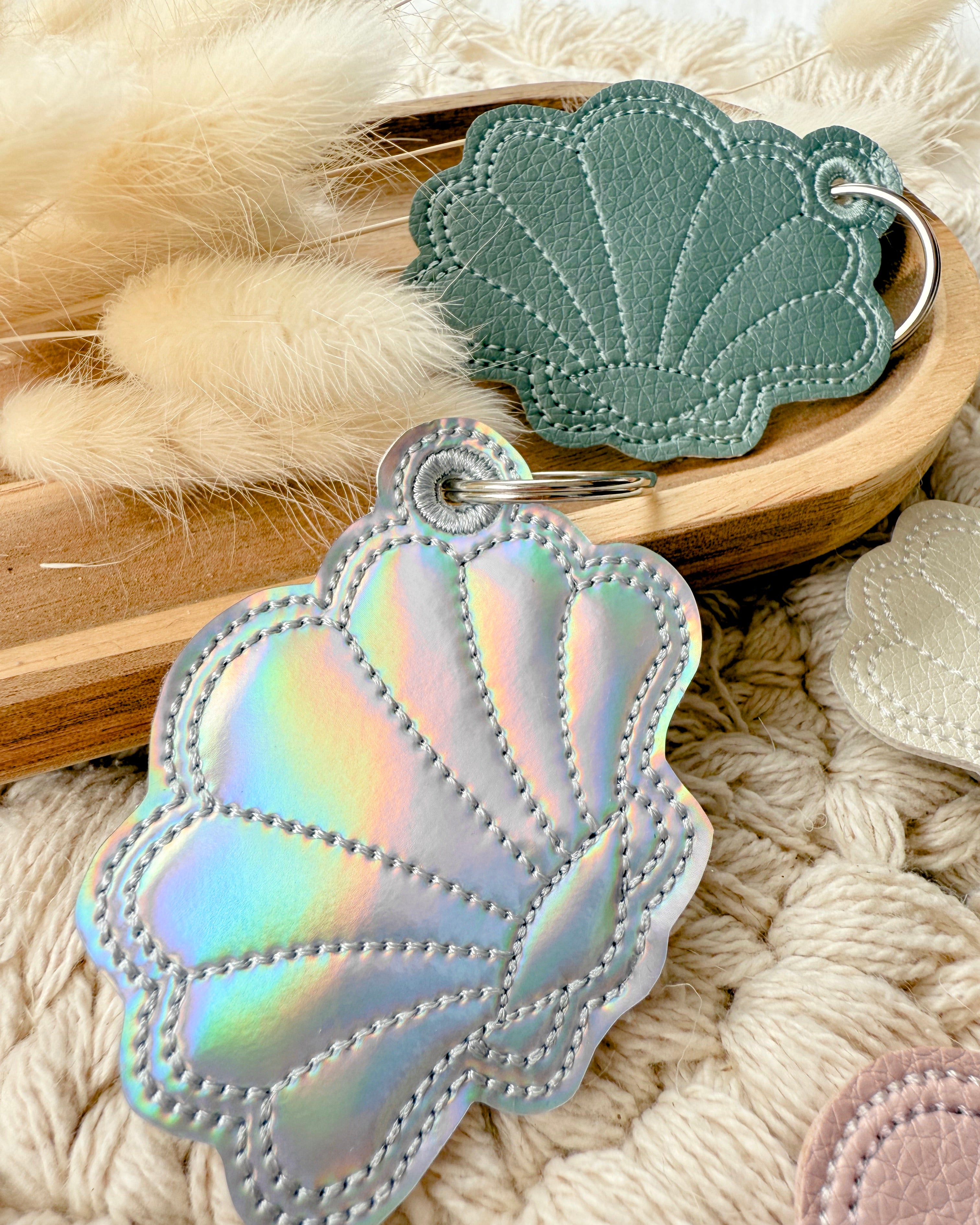 Schlüsselanhänger Muschel "Mia"