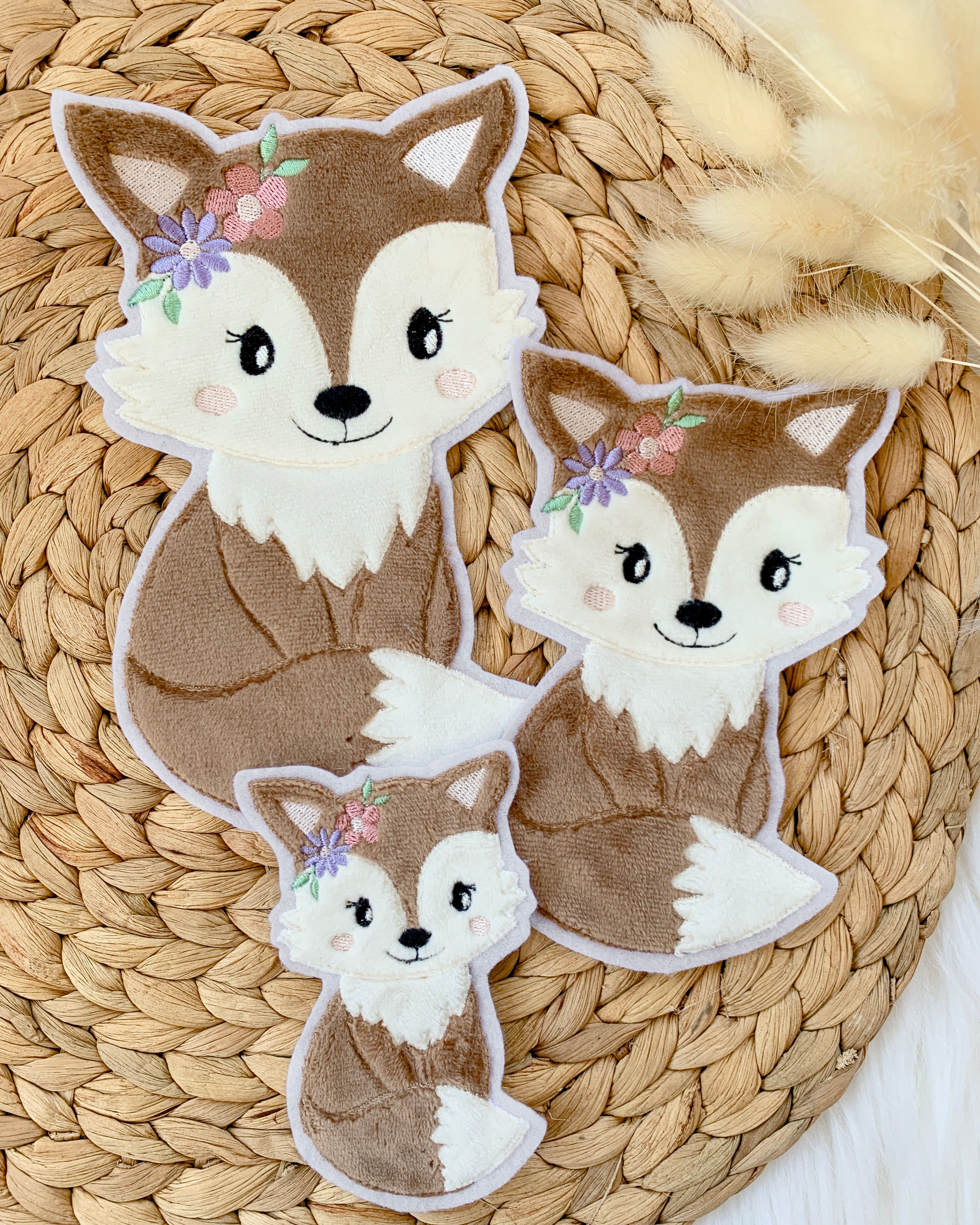 Patch Fuchs in 3 Größen