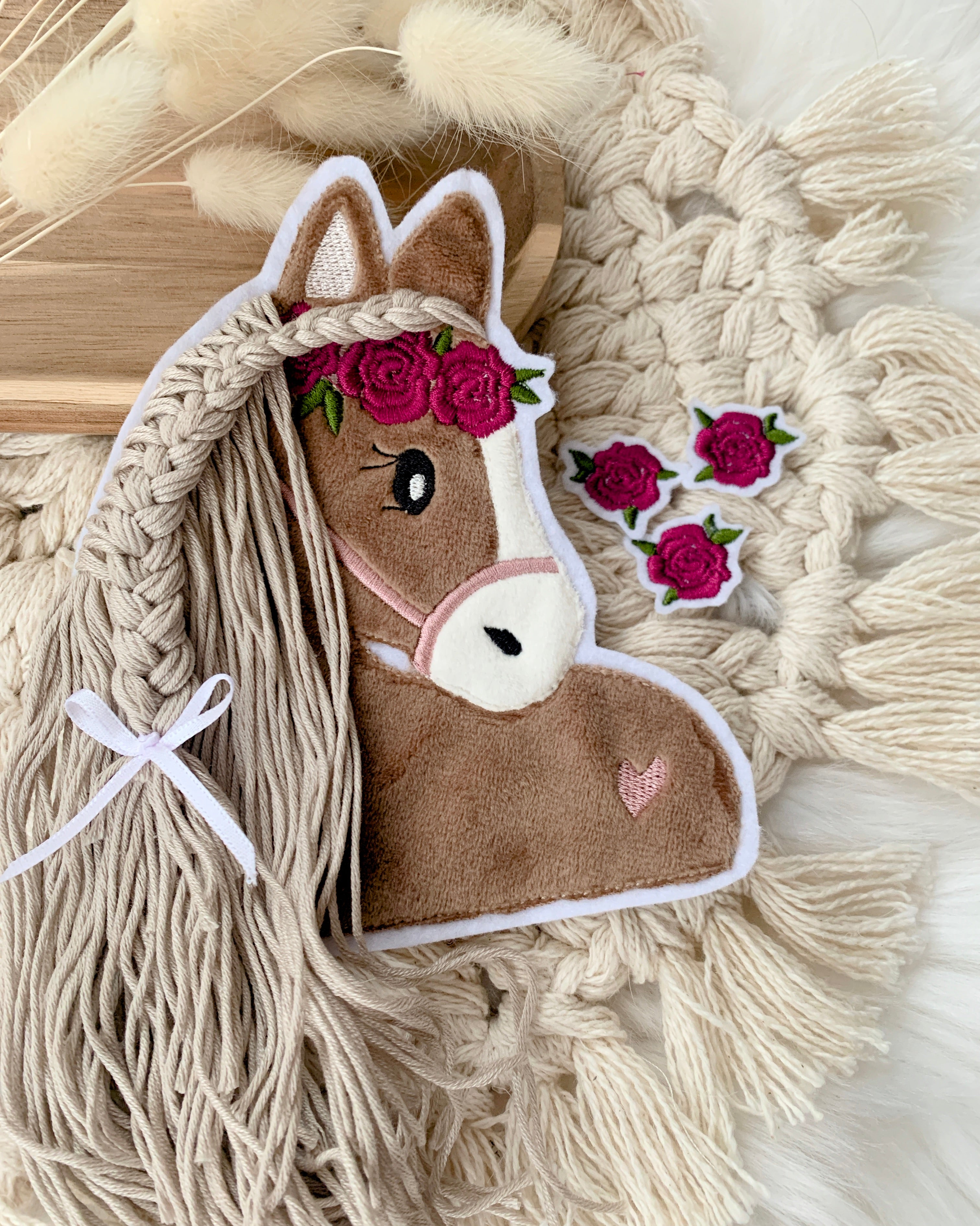 Mini Applikation Rosen "Ronja"