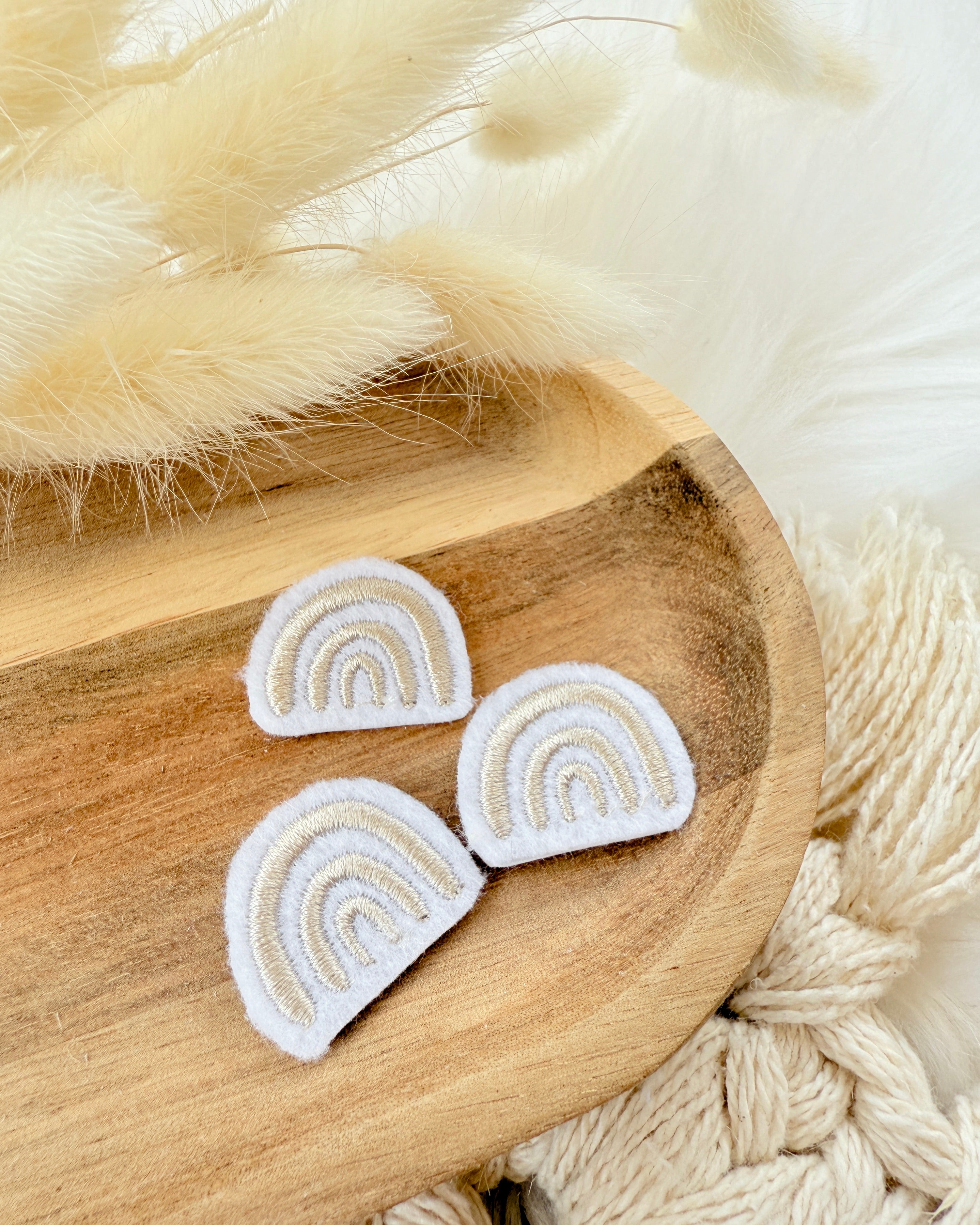 Regenbogen Beige Patch