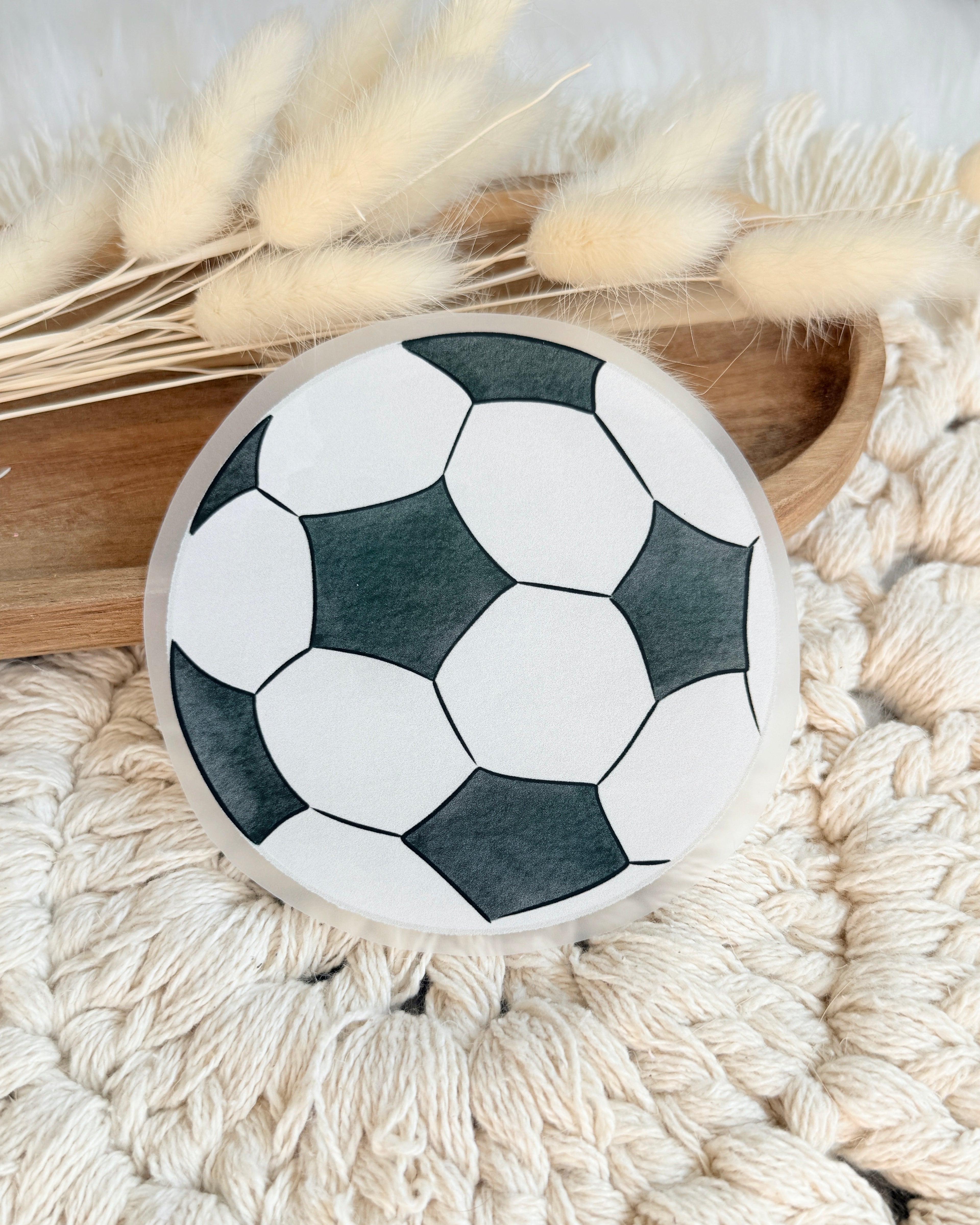 Bügelpatch Fußball Soccer