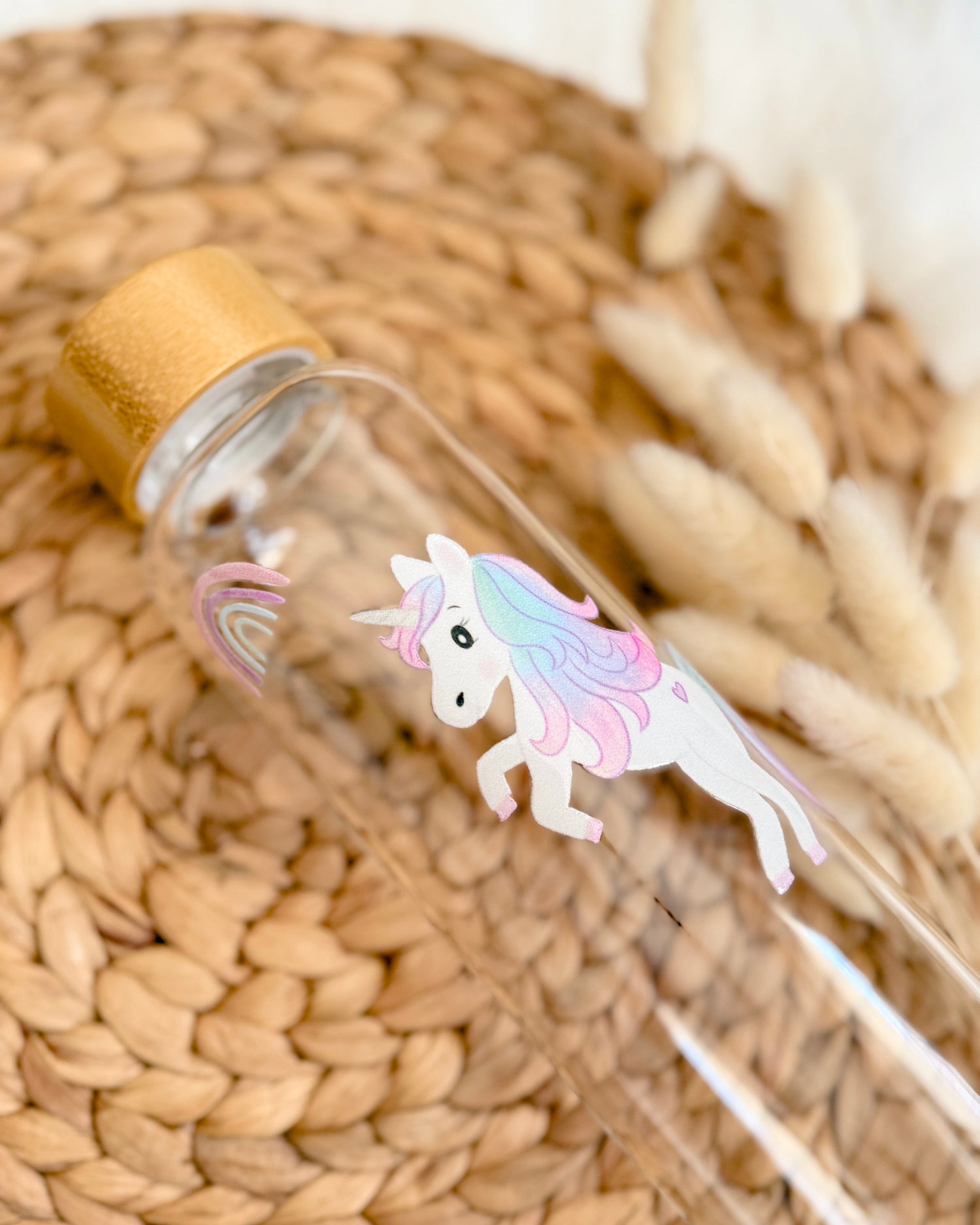 Stickerbogen Einhorn Regenbogen