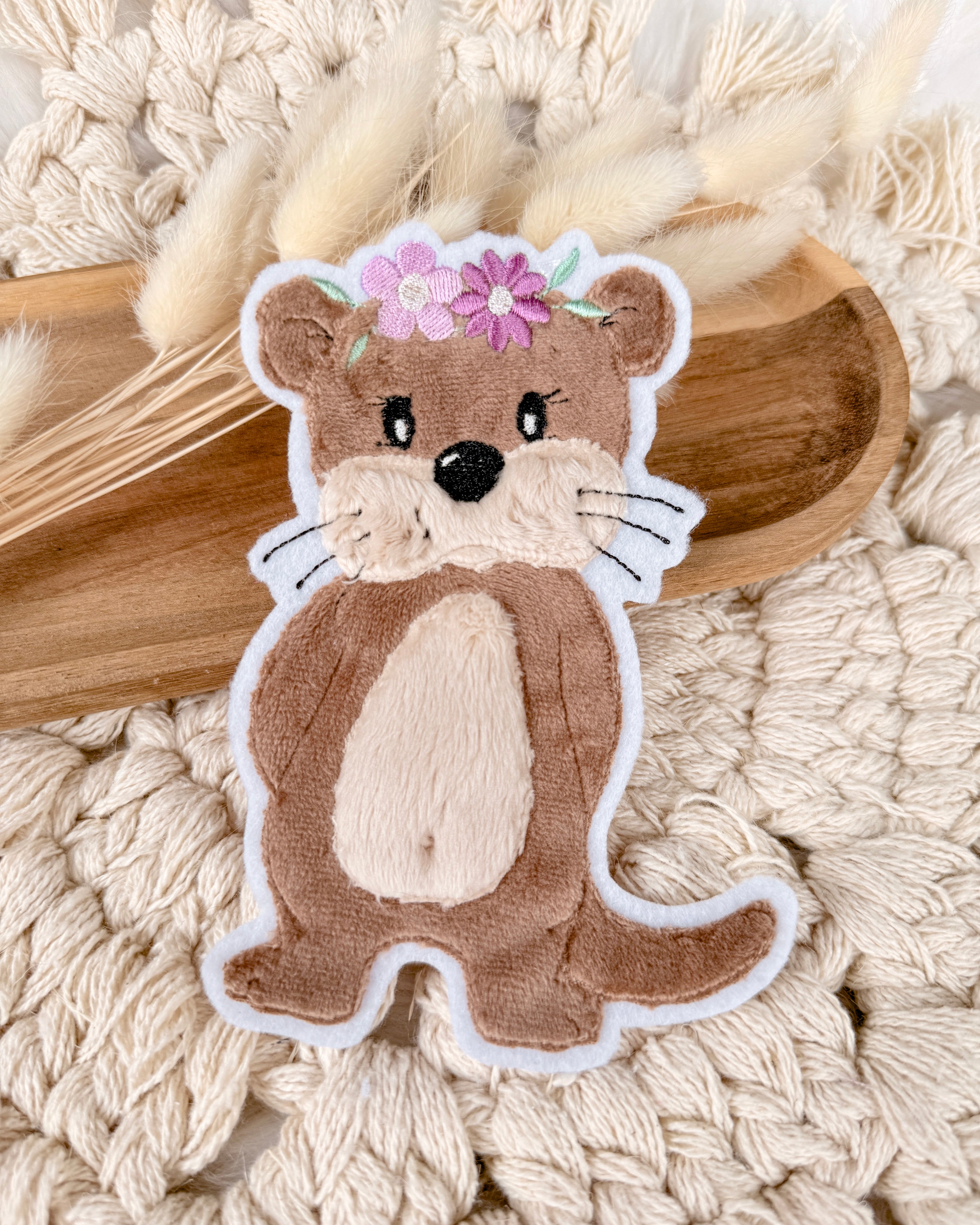Aufnäher Ottermädchen