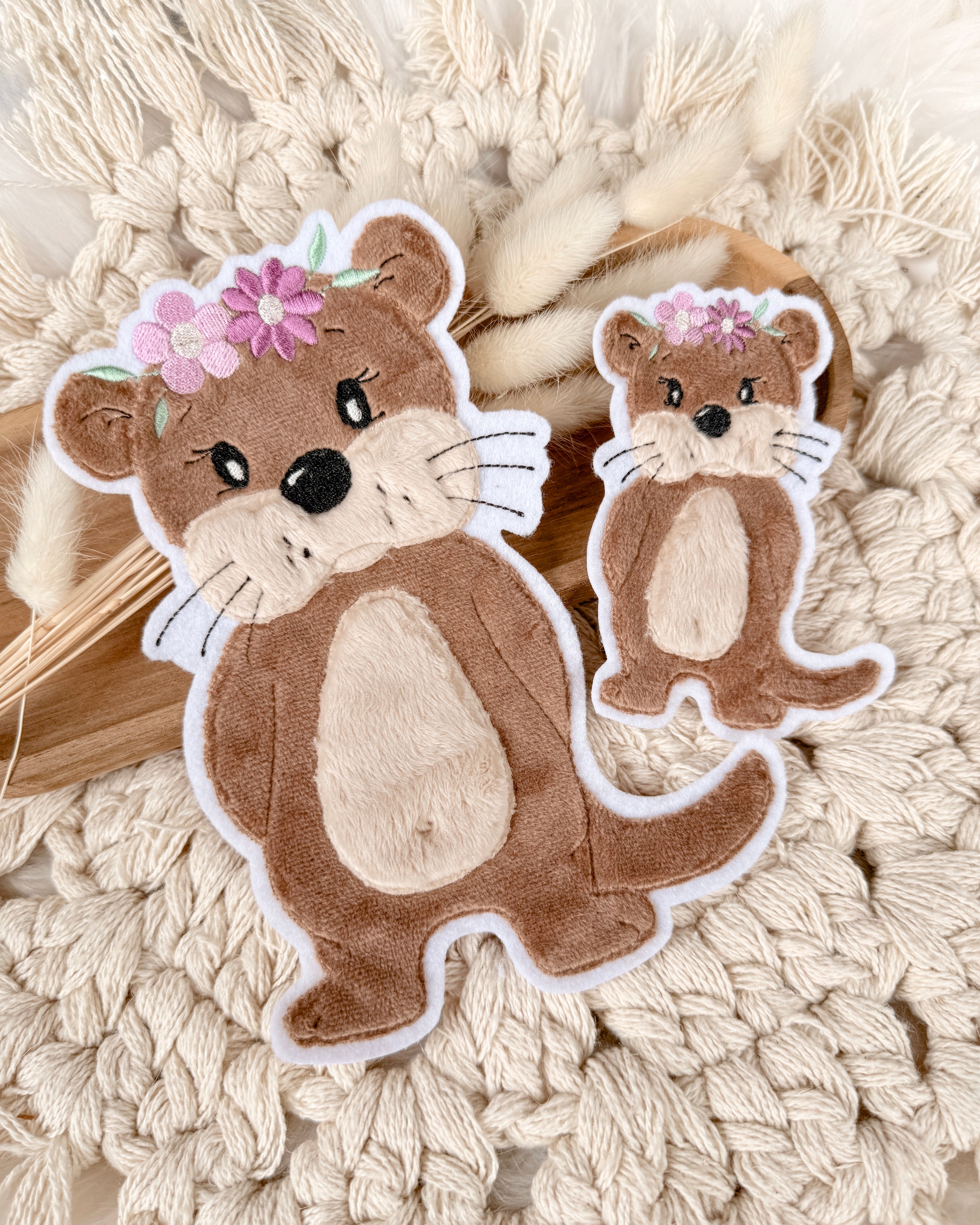 Otter zum Aufbügeln Patch