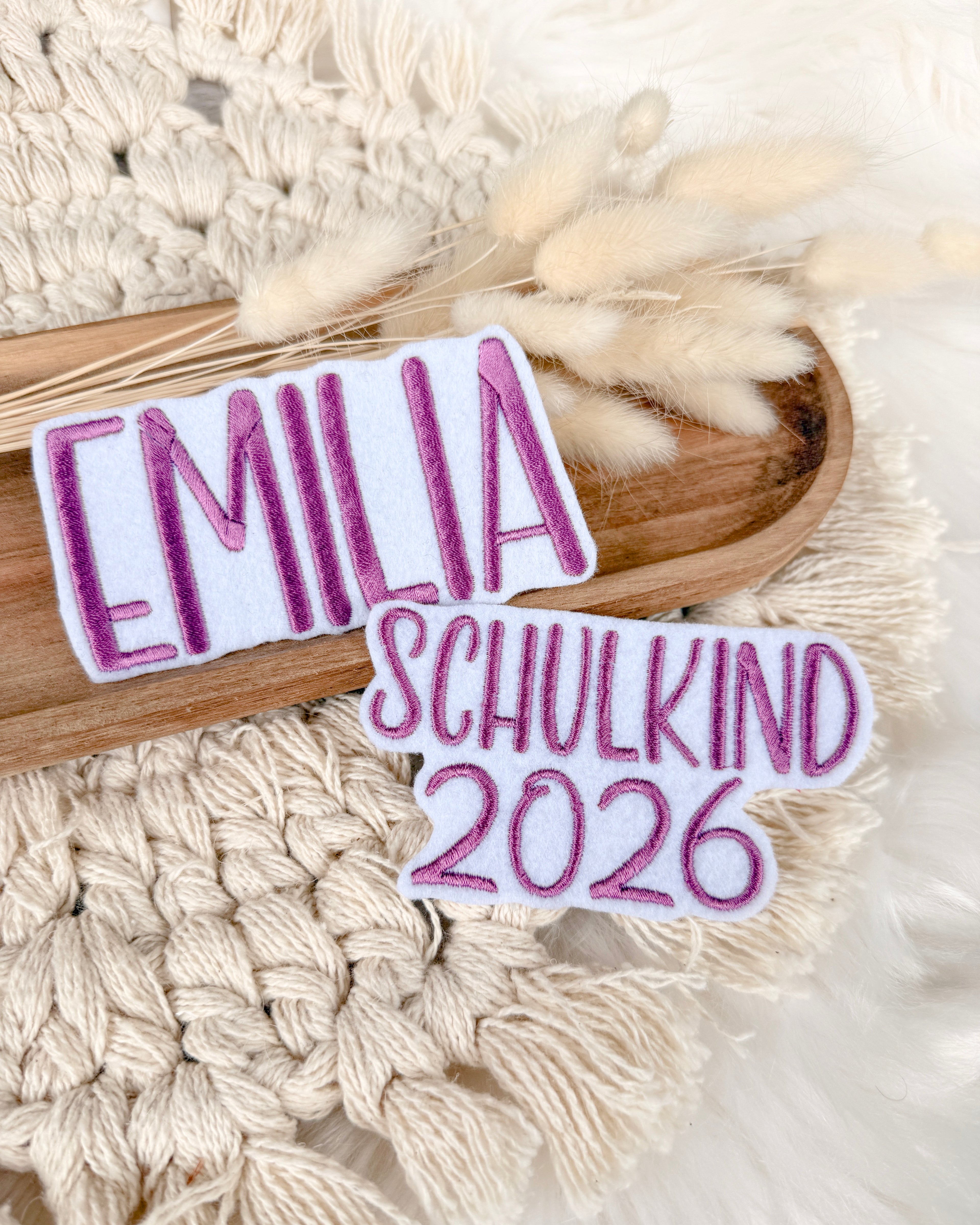 Schulkind Aufnäher 2026