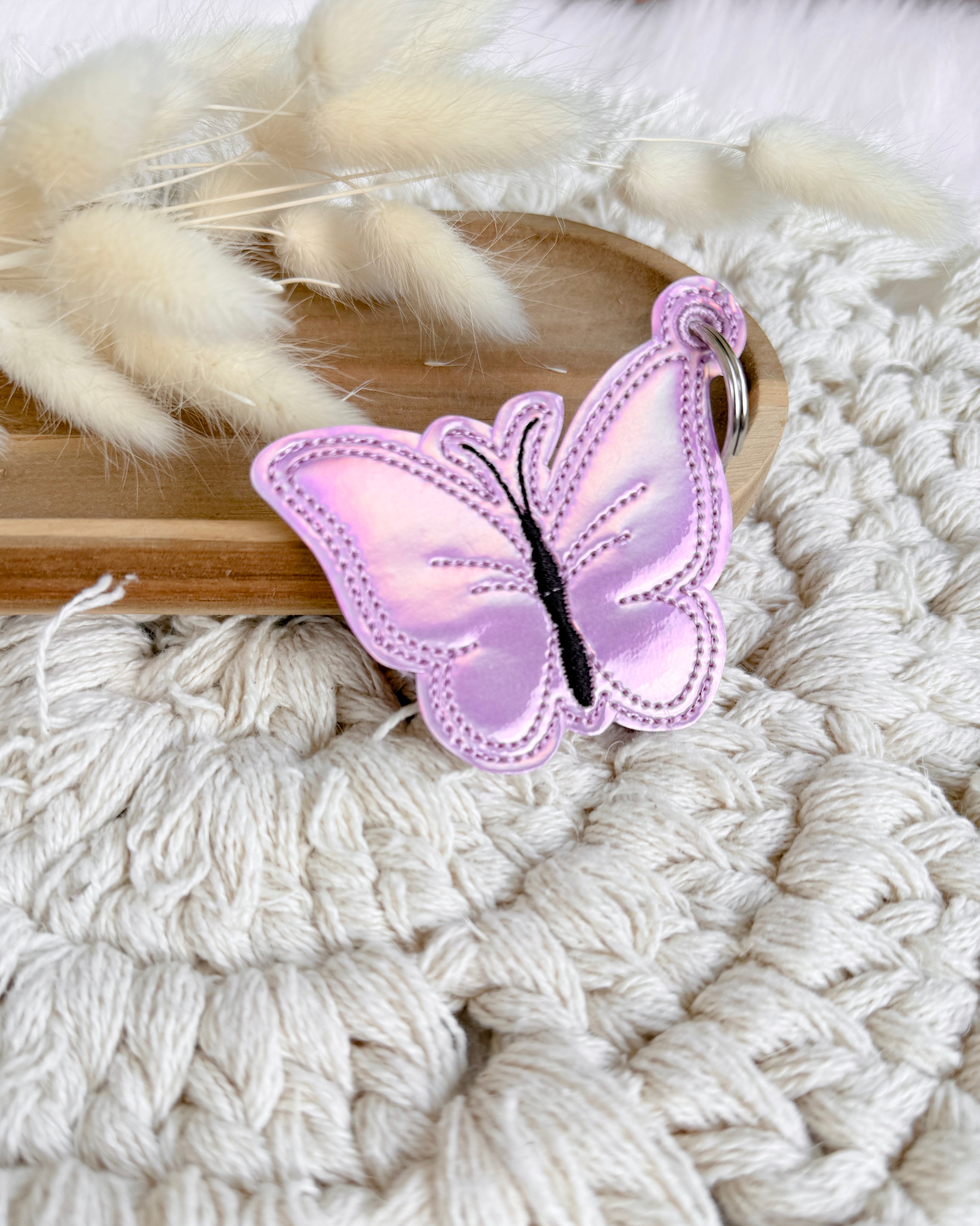 Schmetterling Anhänger rosa