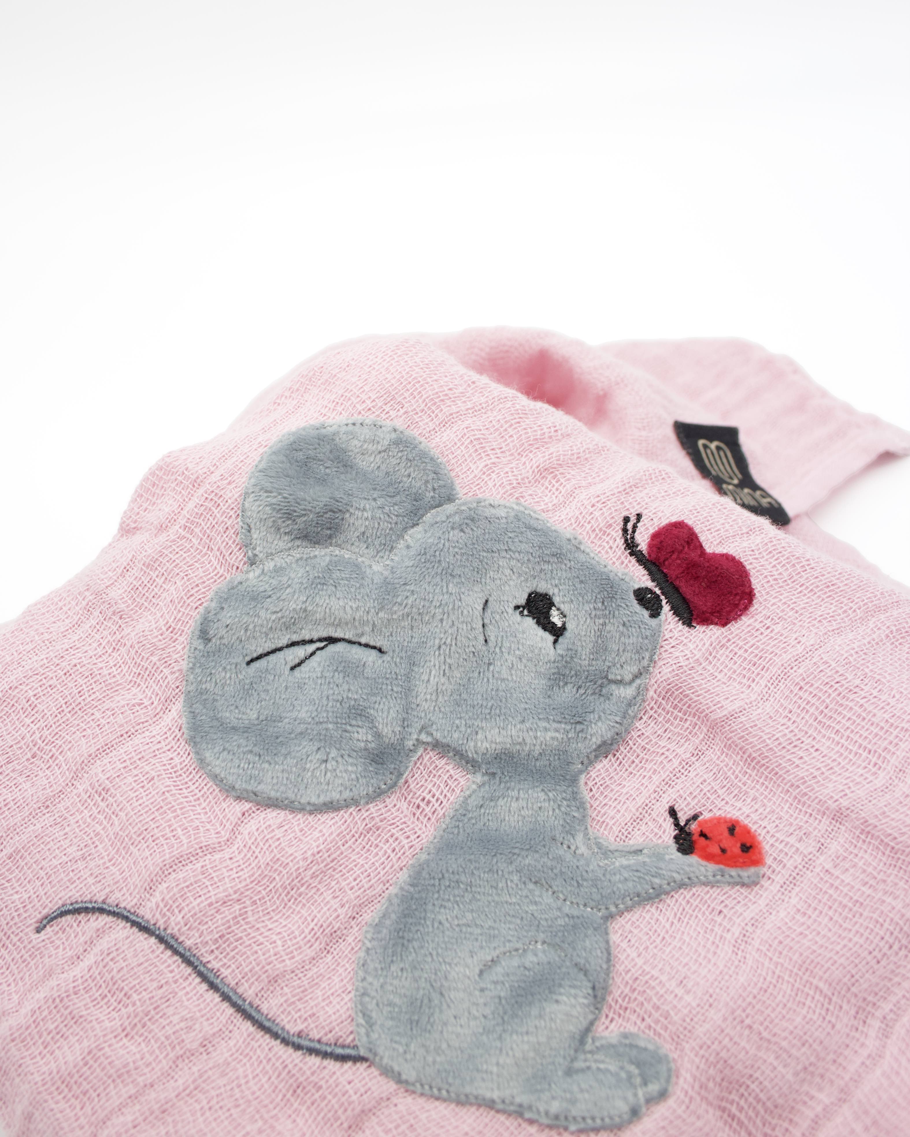 kleine Maus Musselintuchtuch