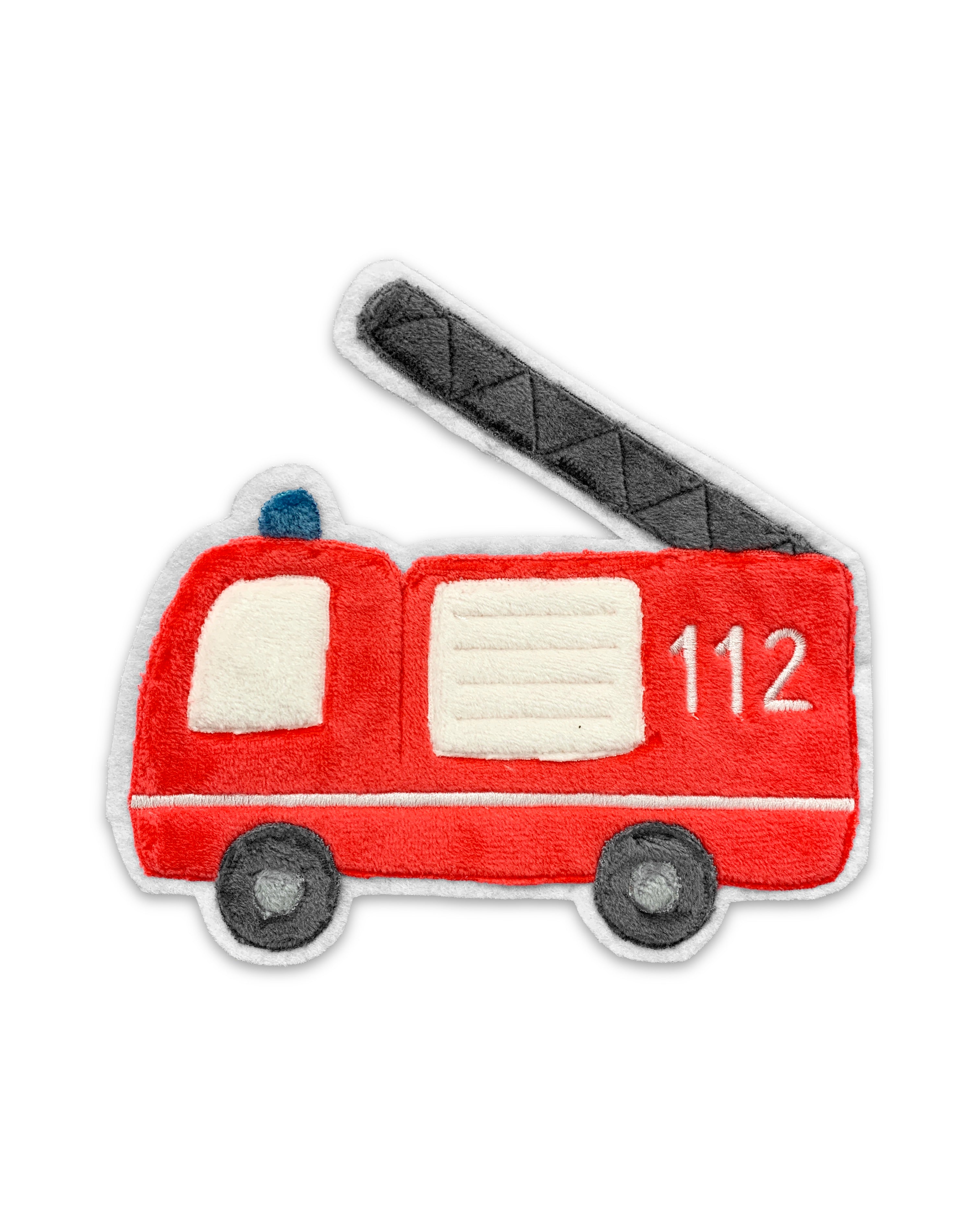 Applikation Feuerwehr "Franz" ohne Bügelfolie - ABVERKAUF