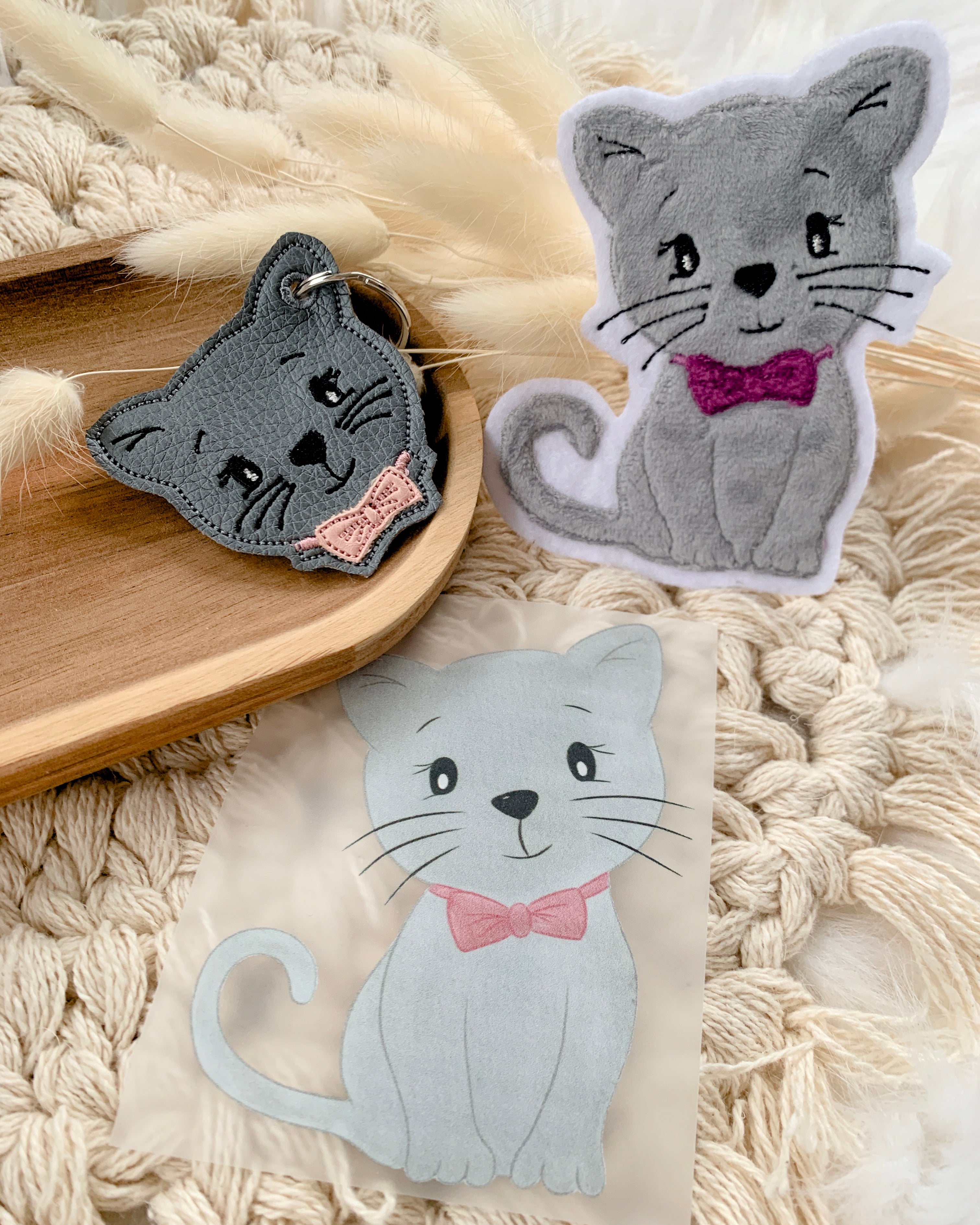 Applikation Katze