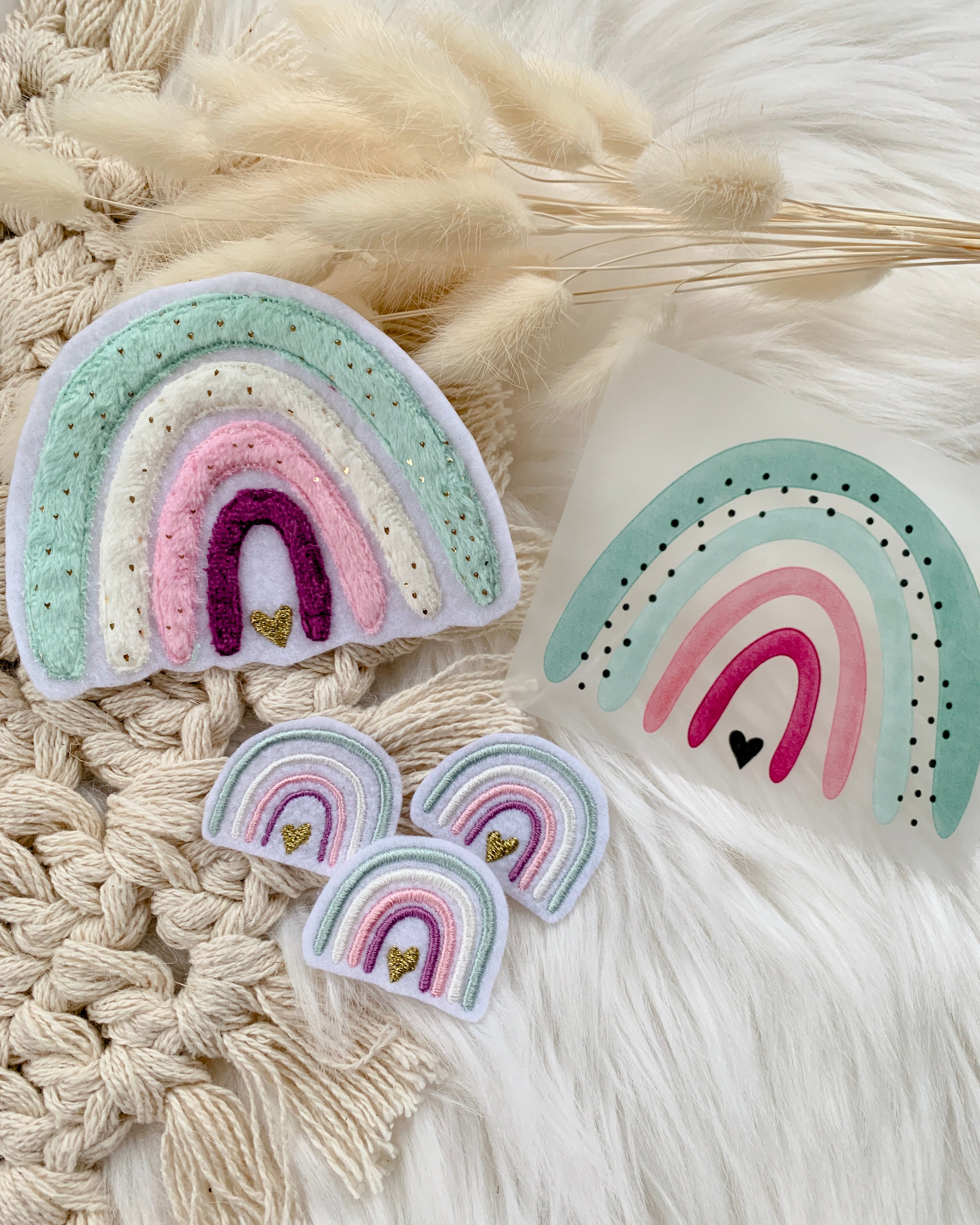 Applikation Regenbogen