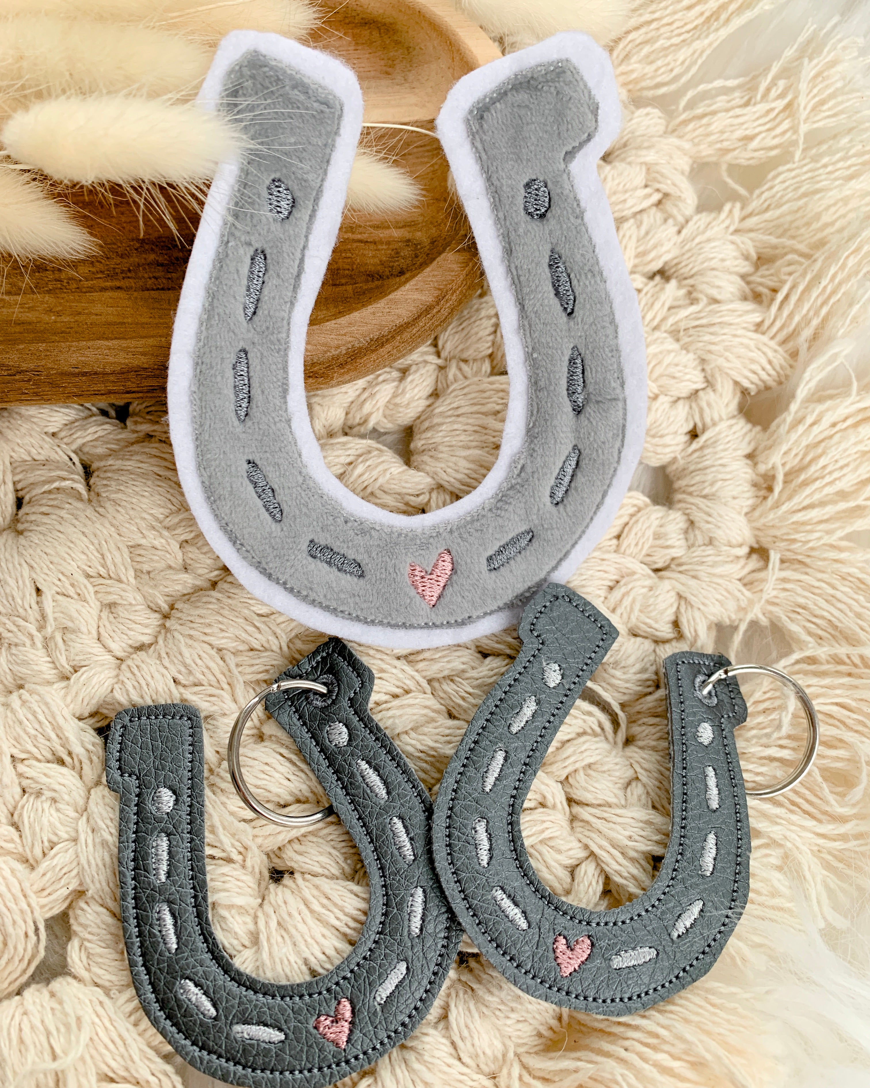 Schlüsselanhänger Hufeisen "Hanni"