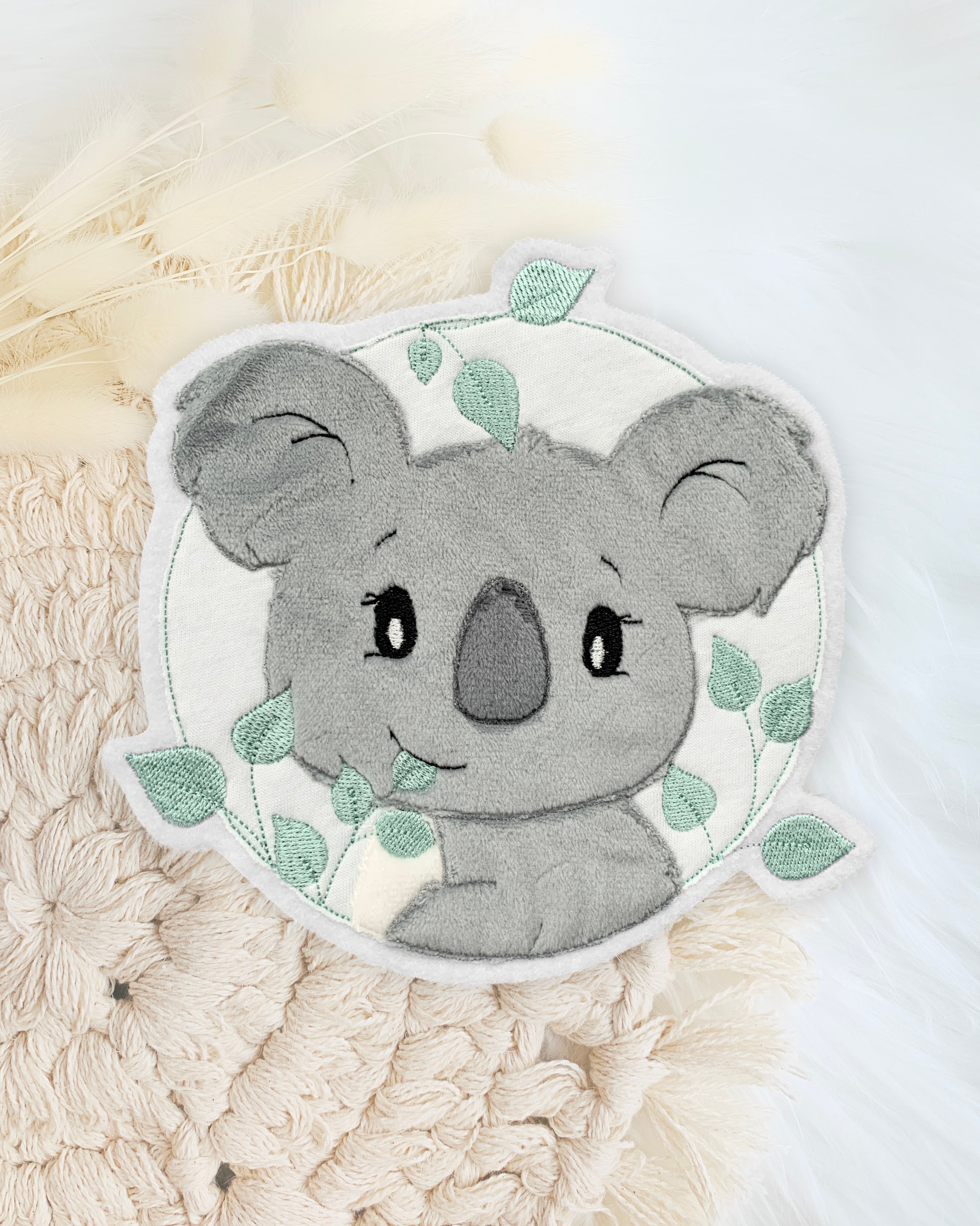 Applikation Koala "Keno" im Kranz