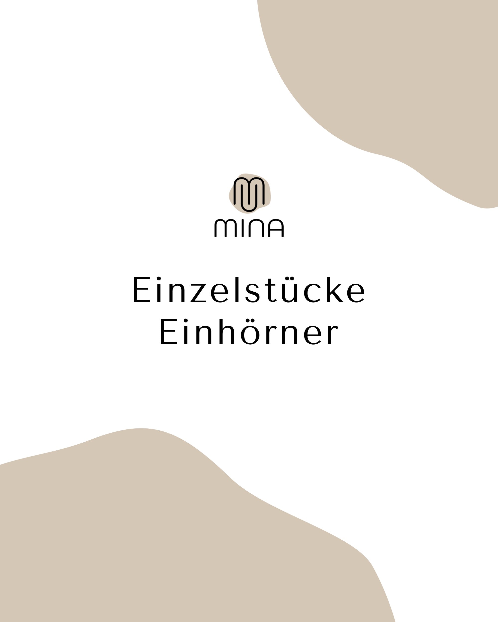 Applikation Einhorn "Ella" - Einzelstücke
