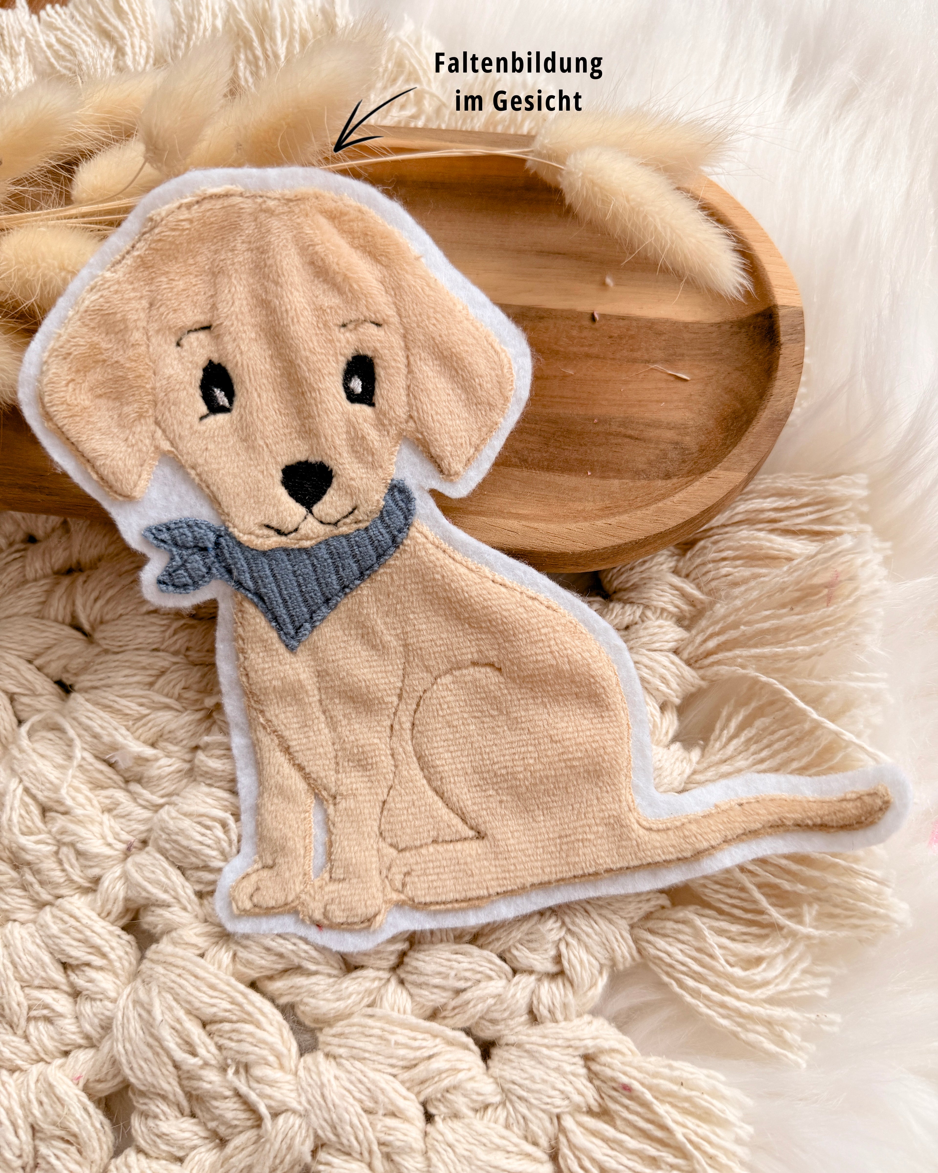 B-WARE Applikation Hund "Herkules"