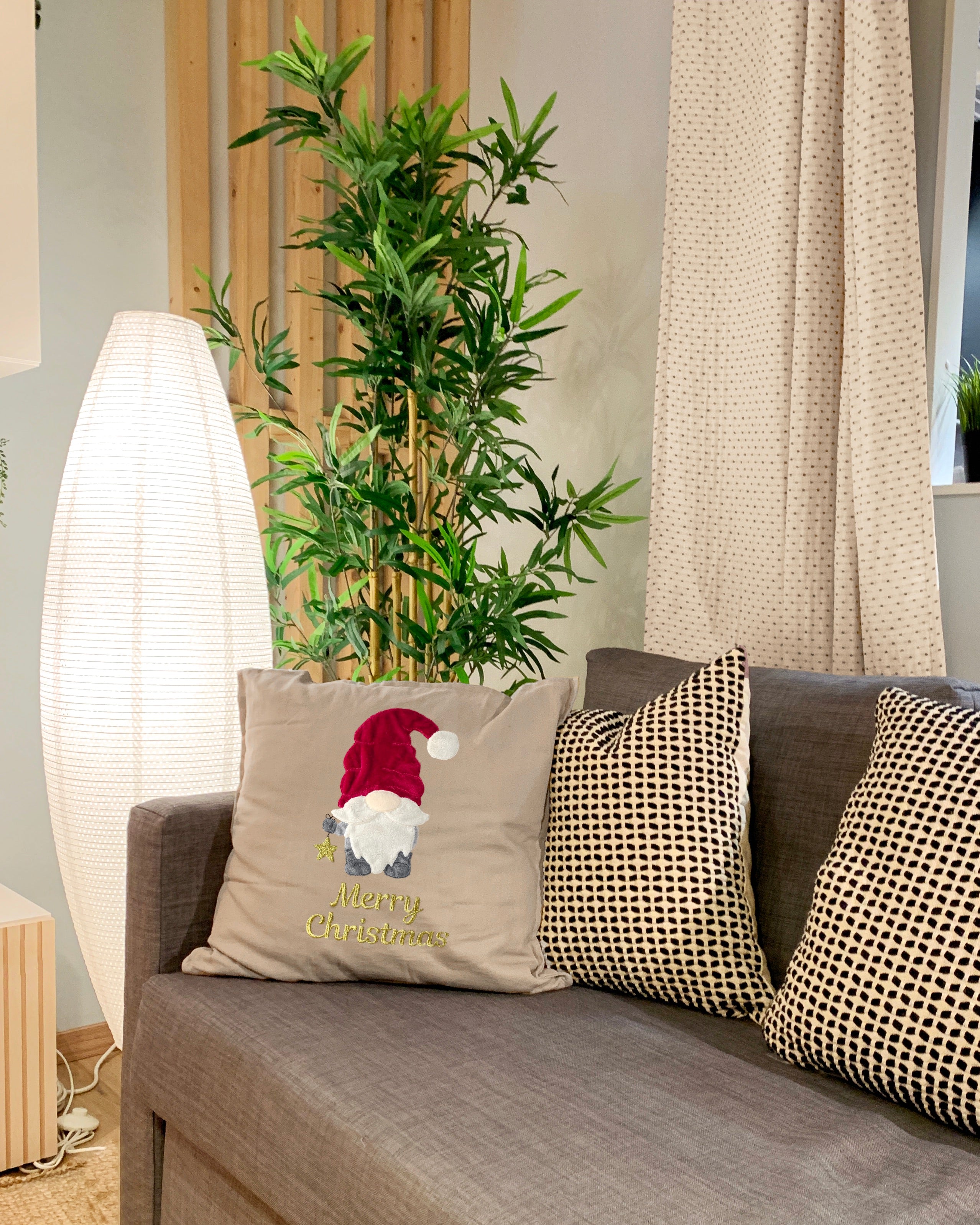 Weihnachtsdekoration Couch