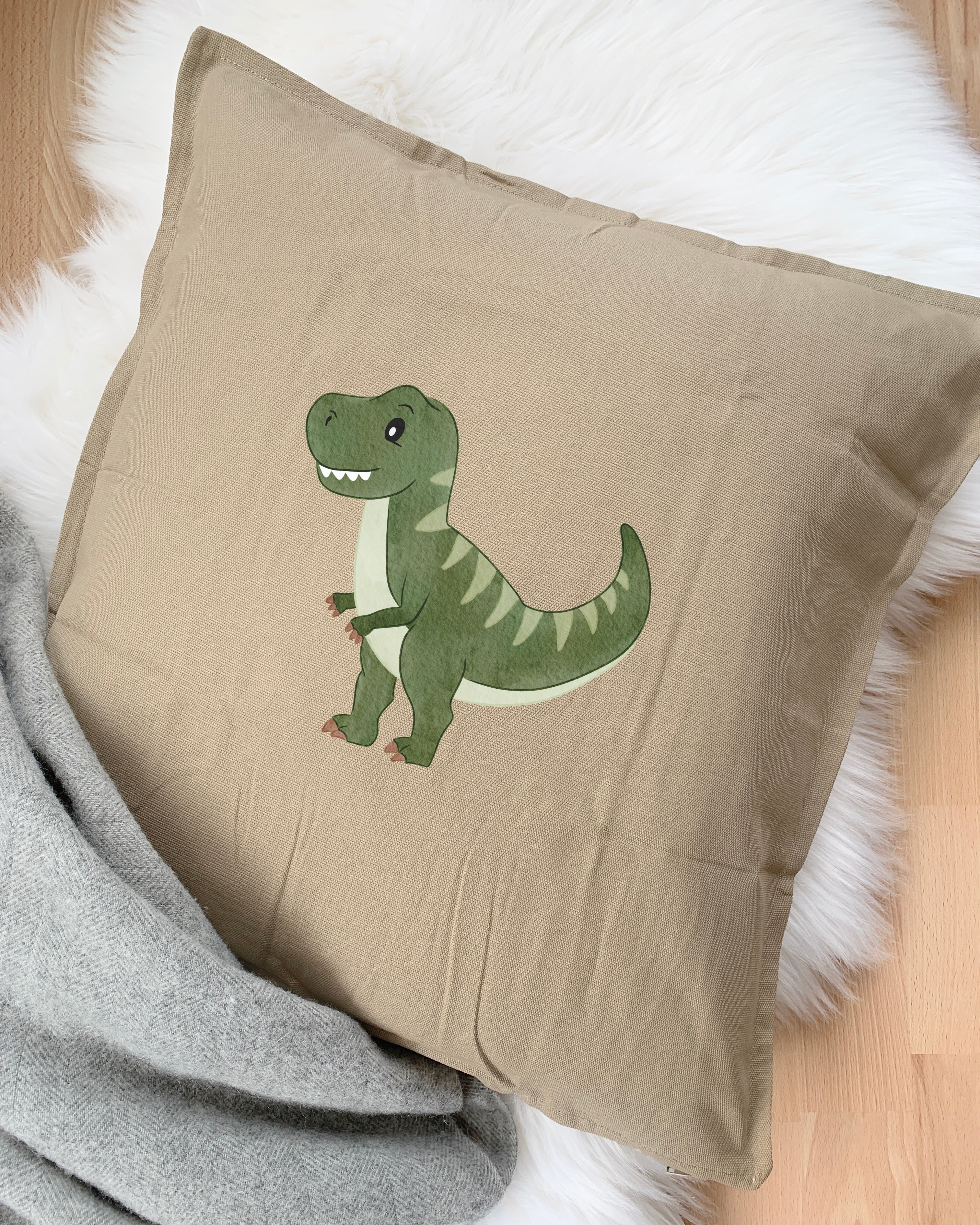 DIY Kissen Dinosaurier
