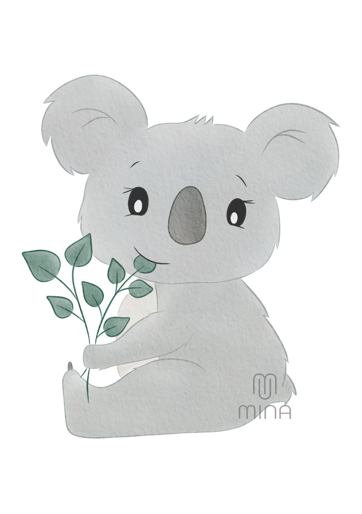 Bügelbild Koala Bär