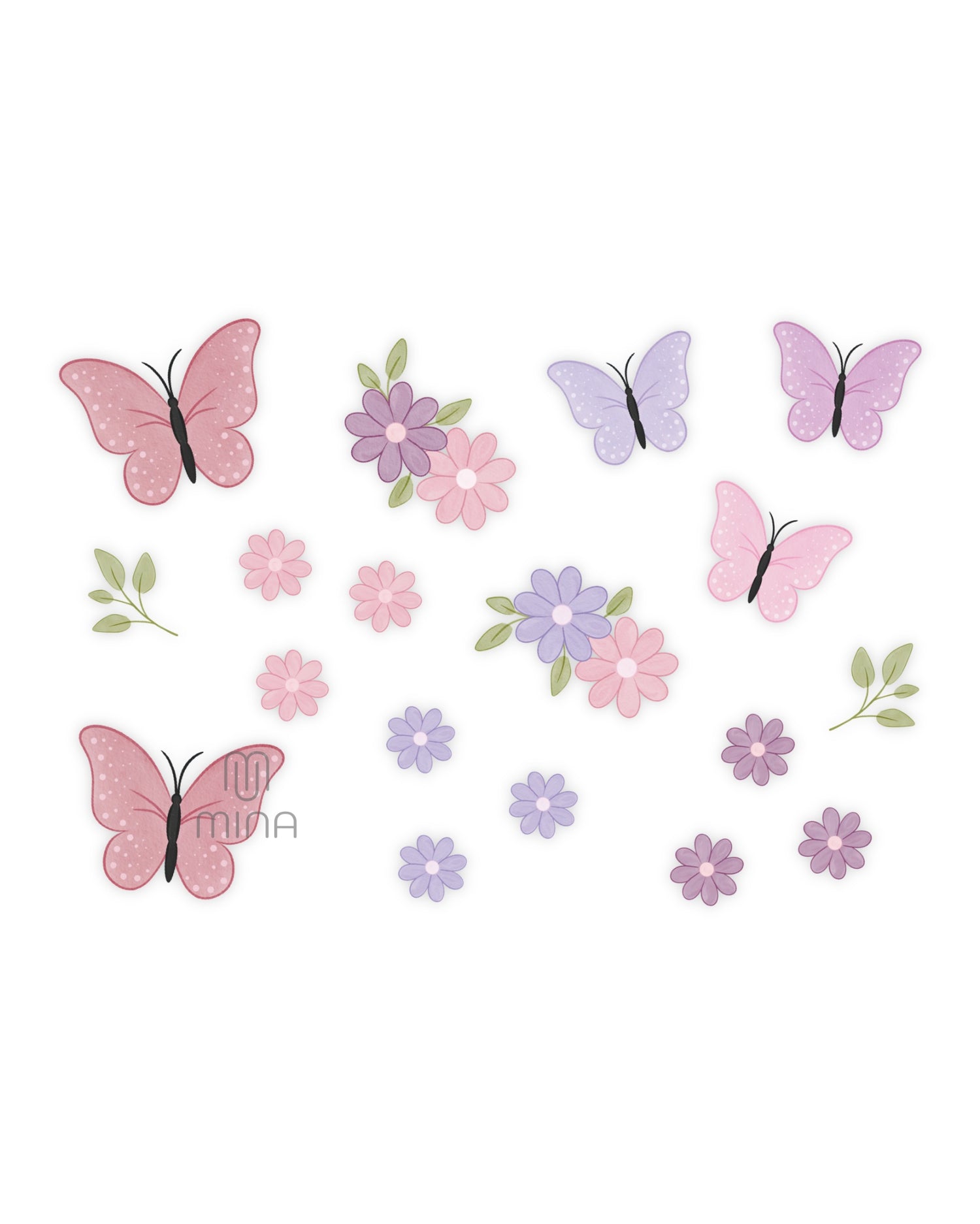 Bügelbilder Blumen und Blüten