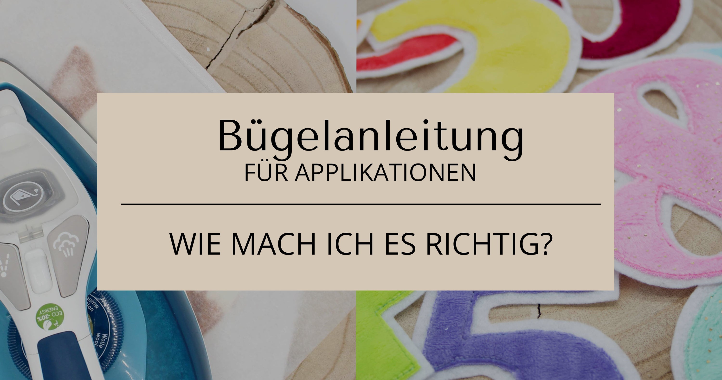 Bügelanleitung Titelbild