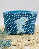 Utensilo nähen mit Applikation