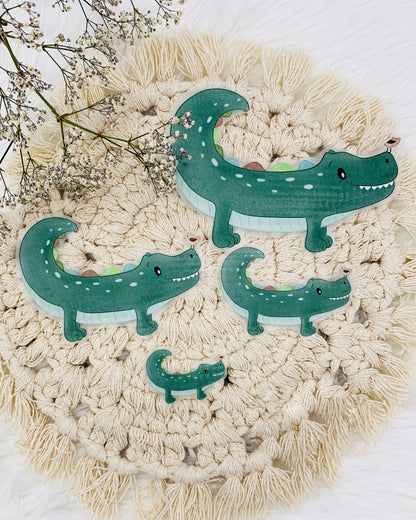 Bügelbild Krokodil &quot;Kurt&quot;