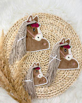 Applikation Pferd Patch zum Aufbügeln