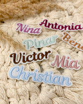 kleine Namen zum Aufbügeln