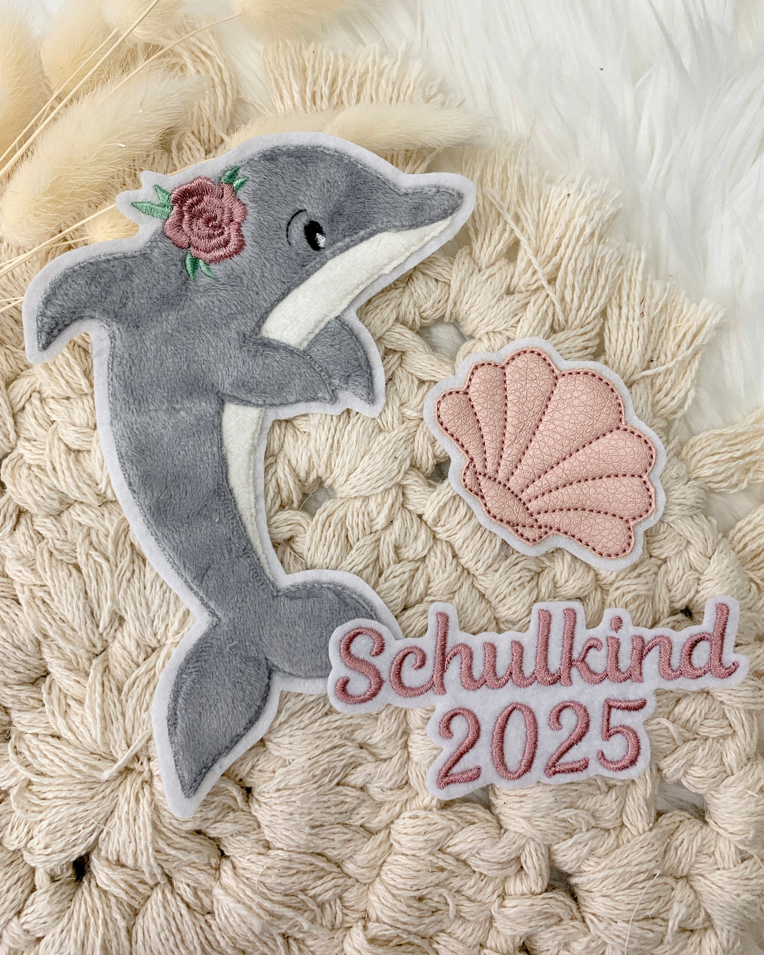 Patch Delfin Schultüte