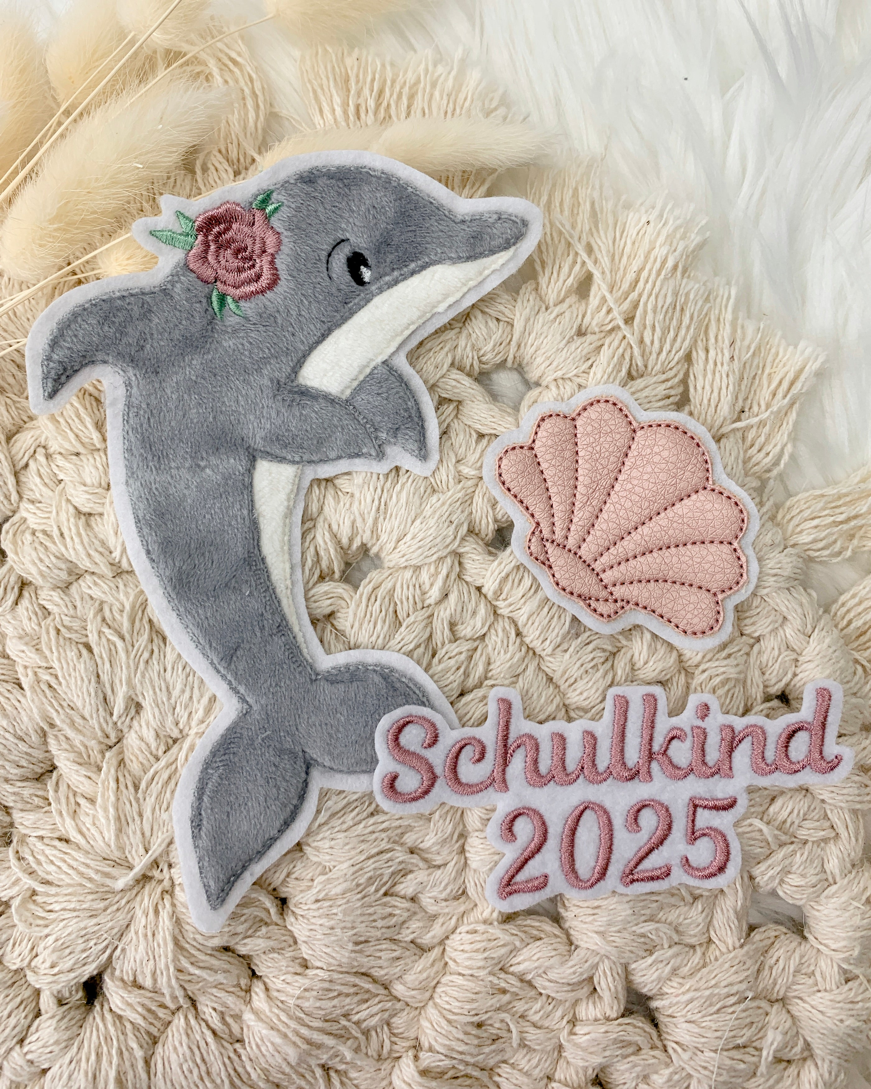 Patch Delfin Schultüte