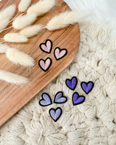 Mini Herzchen zum Aufbügeln