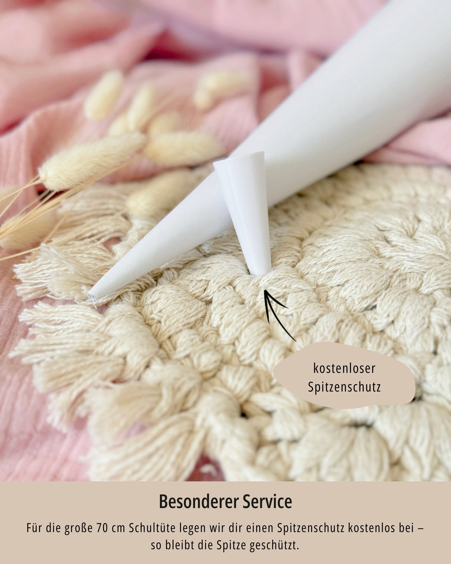 Spitzenschutz Zuckertüte