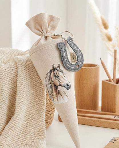 Schlüsselanhänger Hufeisen "Hanni"