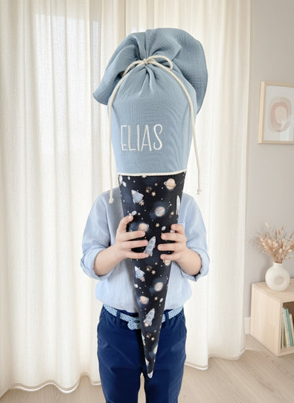 Zuckertüte aus Stoff