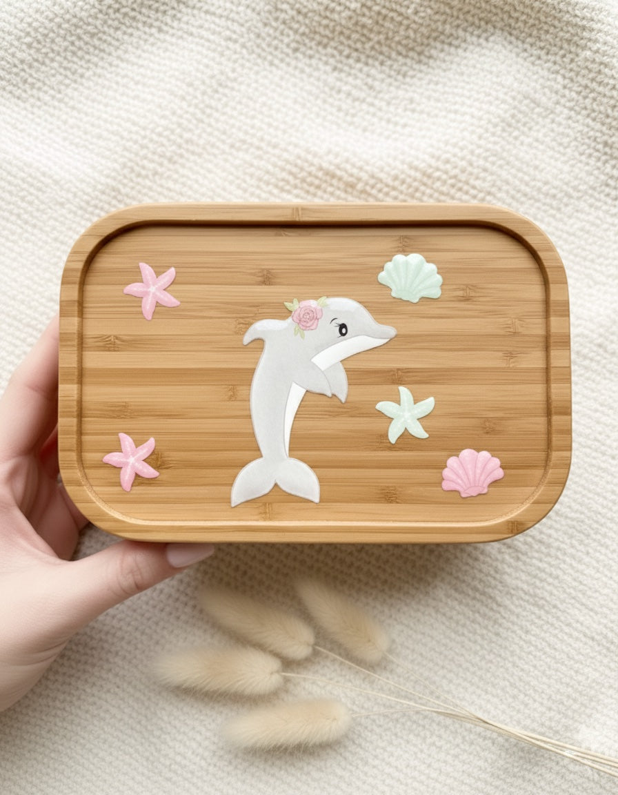 3D Sticker Delfin für Holz