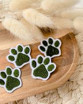 Hundetatzen zum Aufbügeln