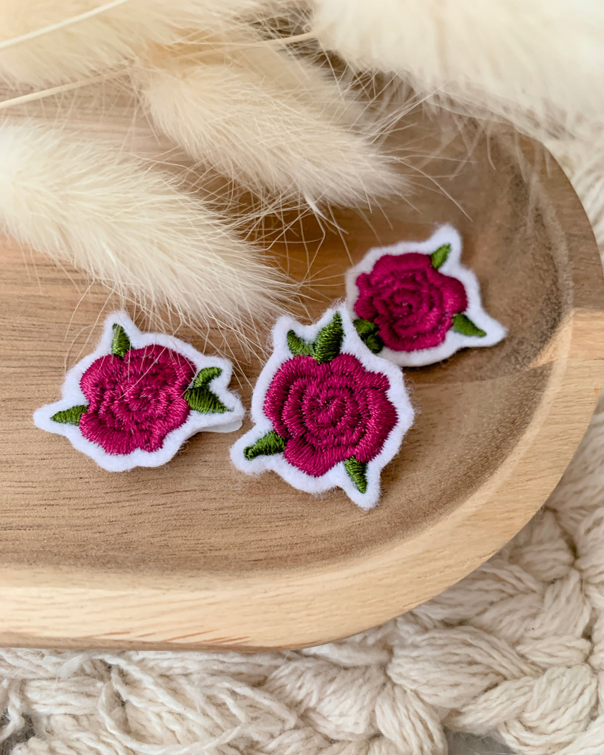 Mini Applikation Rosen "Ronja"