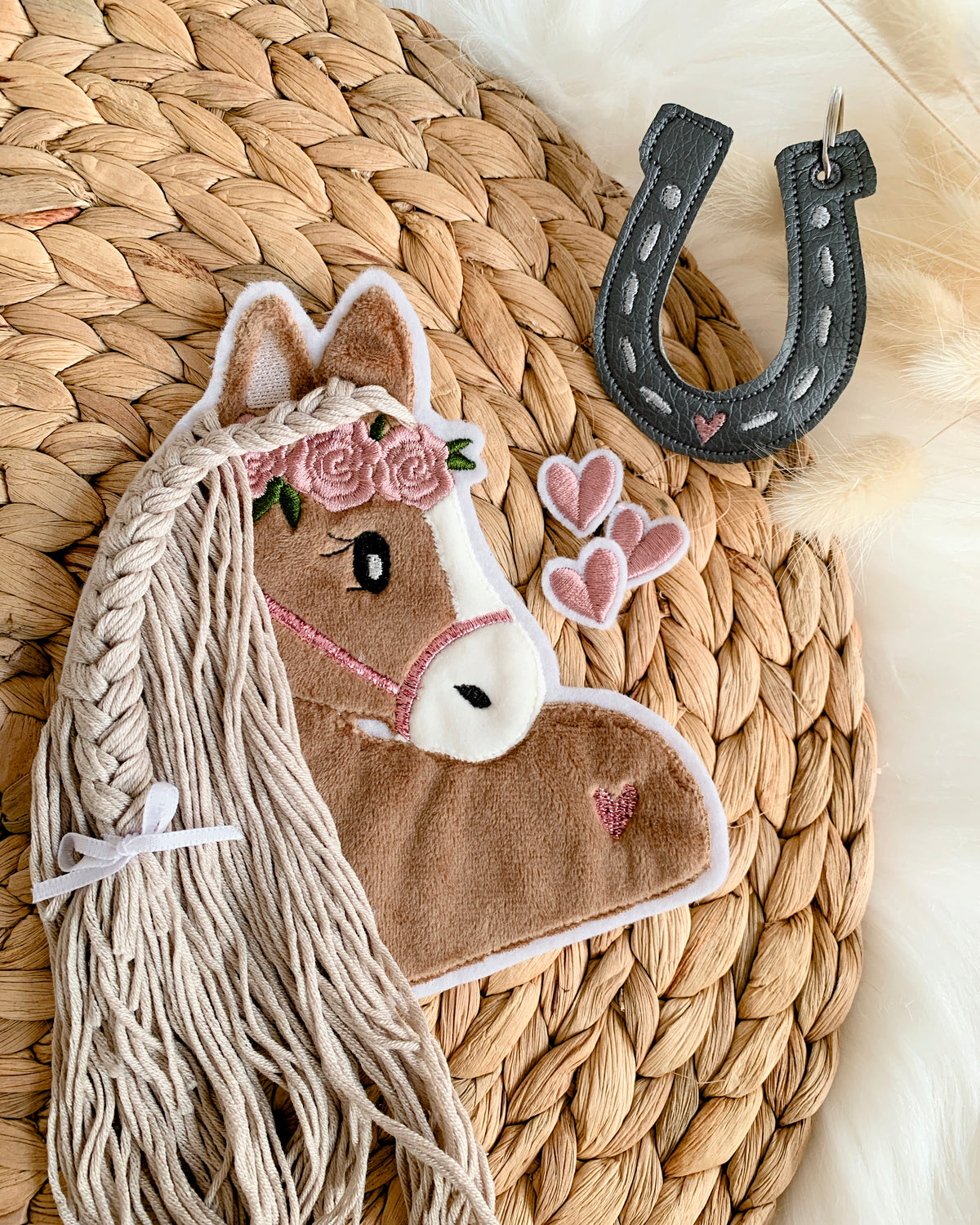 3D Patch Pferd 
