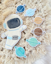 Applikation Planeten und Astronaut