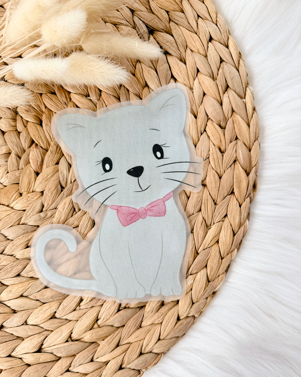 Bügelbild Katze