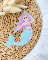 Bügelmotiv Meerjungfrau Nixe