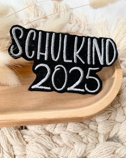 Schulkind Applikation für die Schultüte