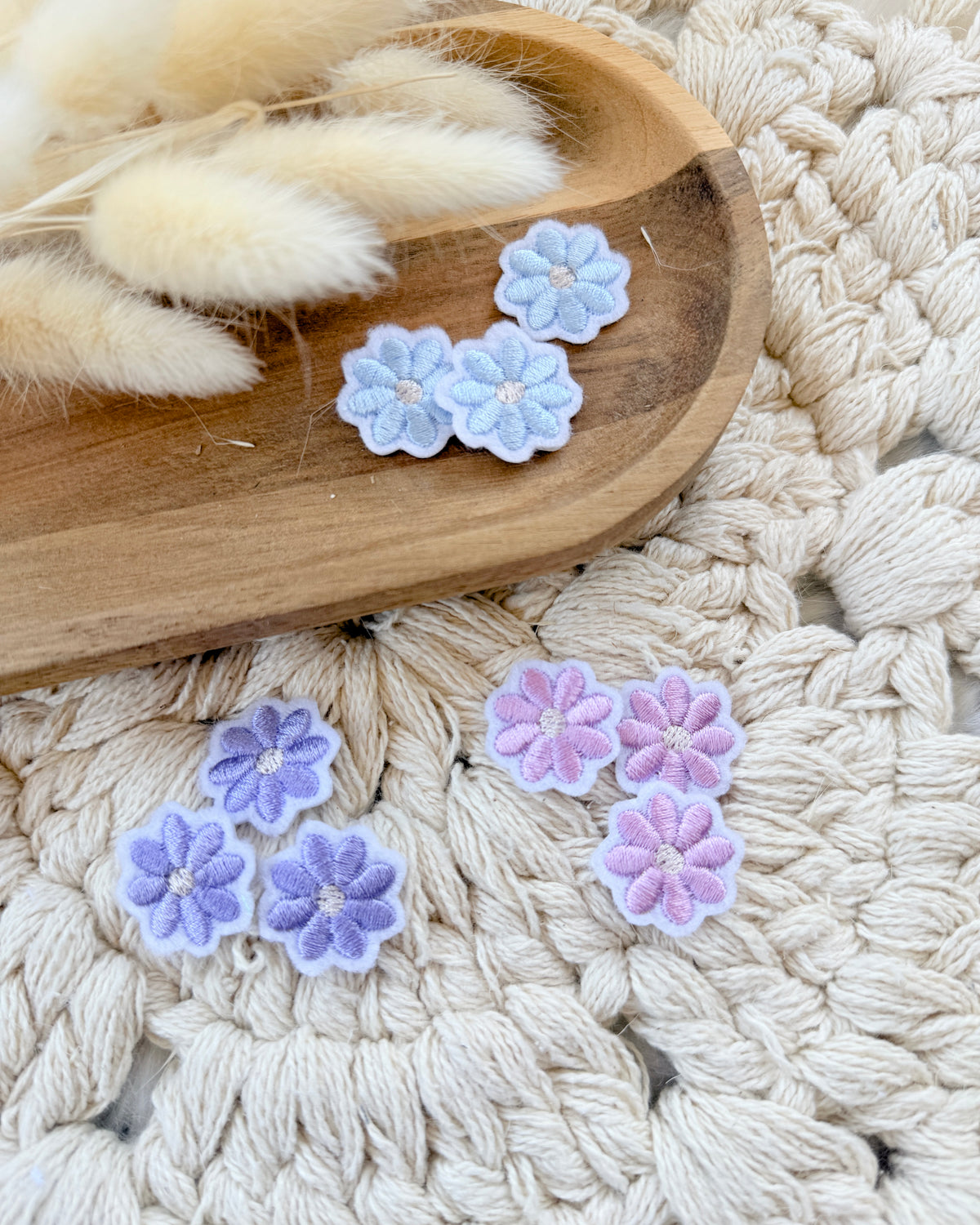 Kleine Streublumen Patches