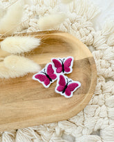 Bügelpatch Mini Schmetterling 3er Set