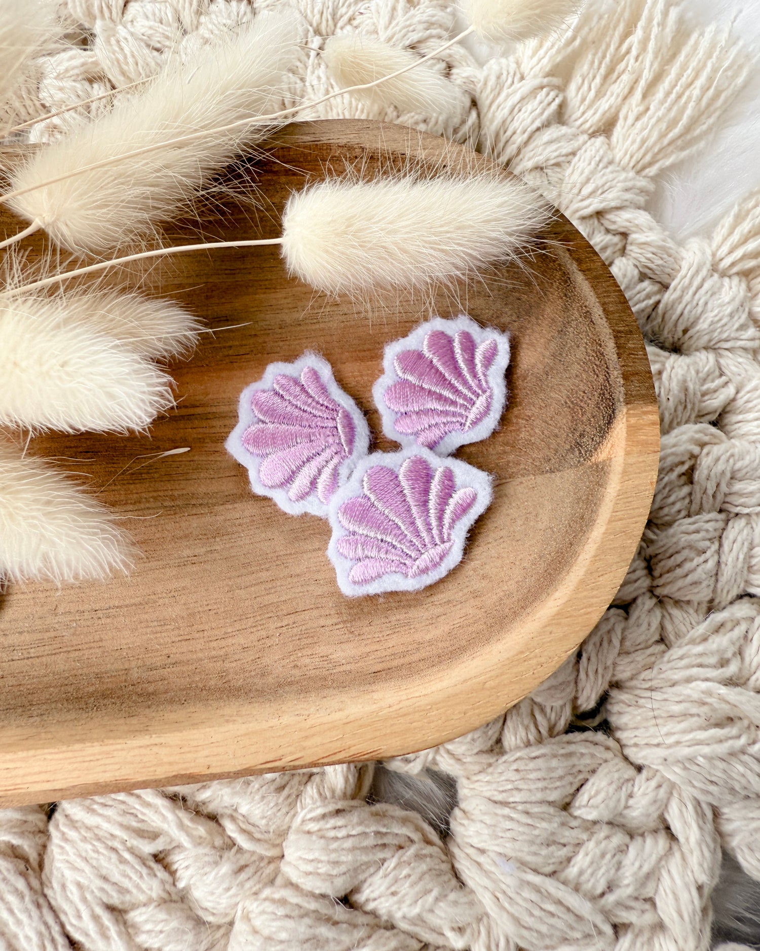 Mini Applikation Muscheln &quot;Mia&quot;